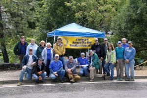Members of 49er Rotary Club