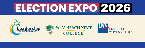 Election Expo September 28, 2026 at Palm Beach State College, Lake Worth