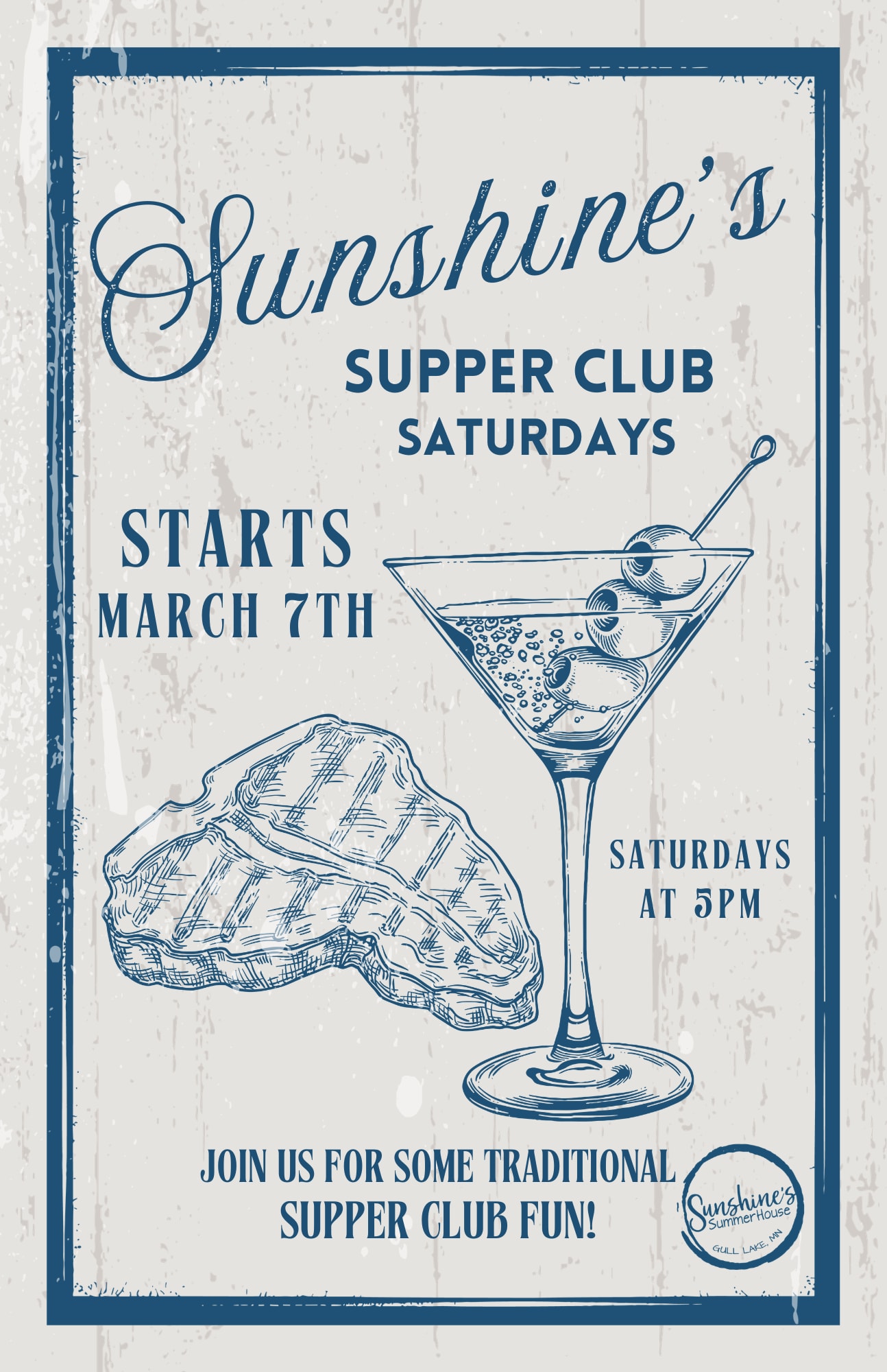 Supper Club Saturdays
