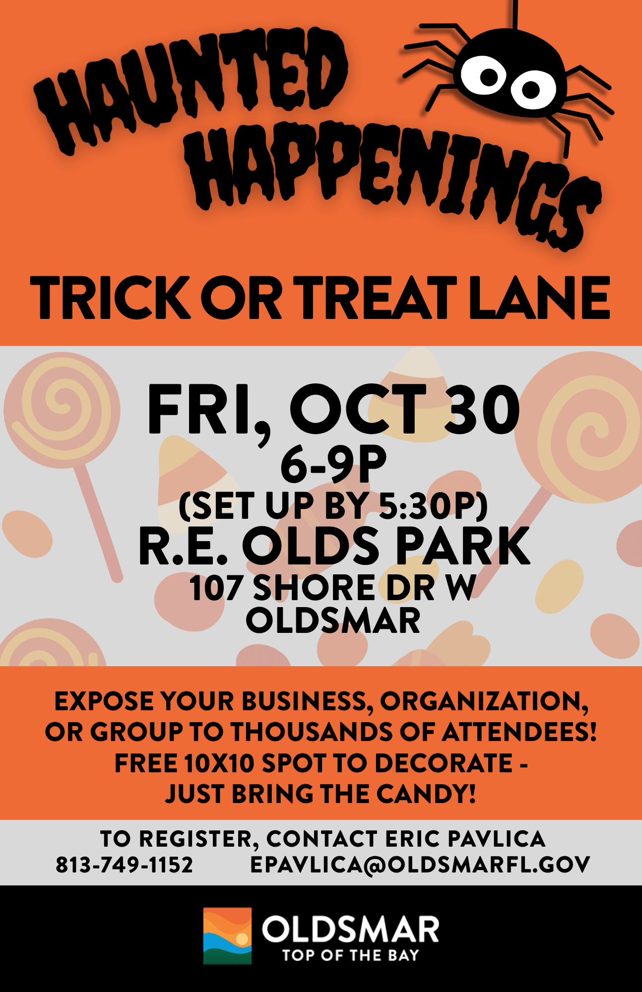 Trick or Treat Lane Flyer