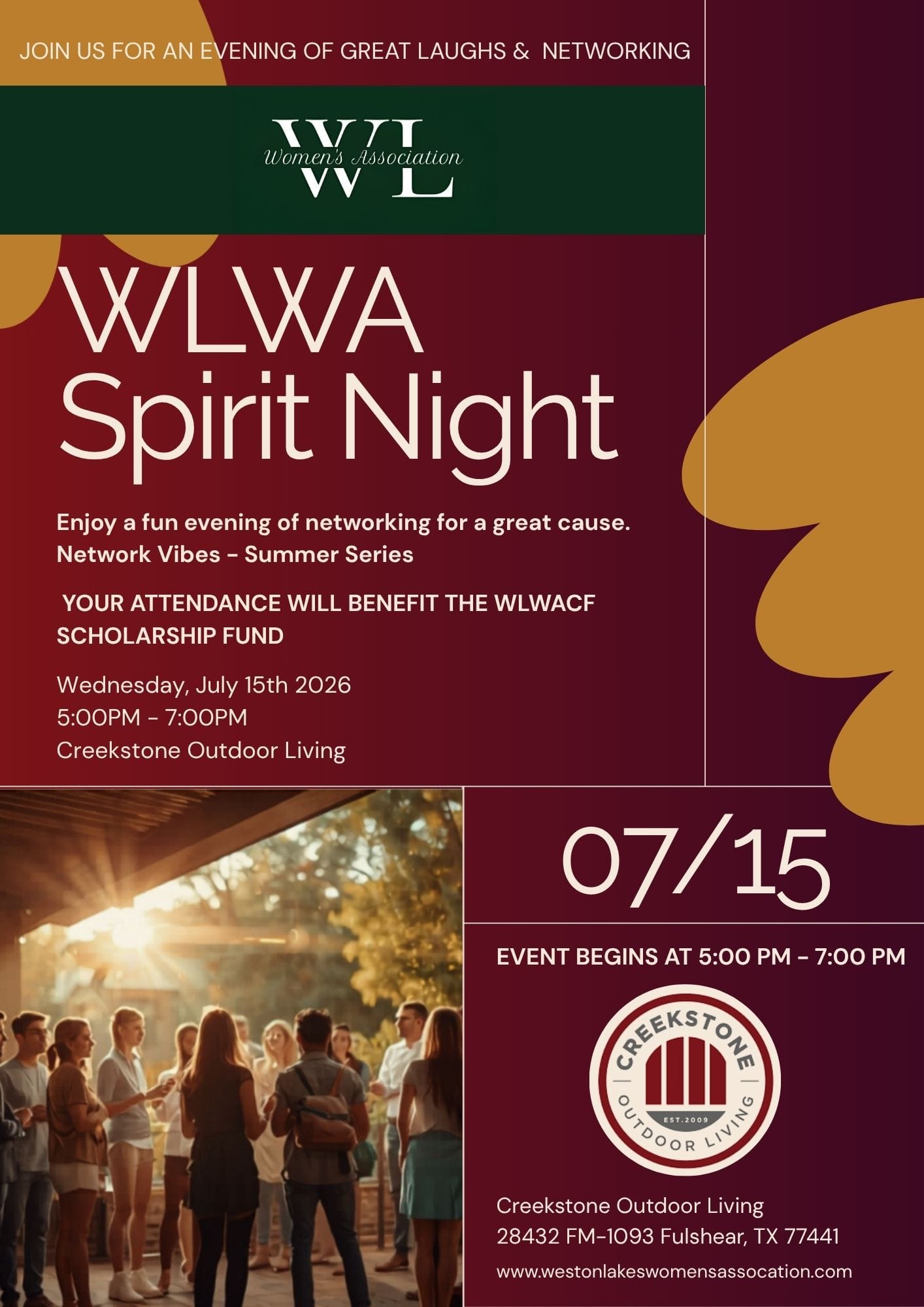 WLWA Spirit Night