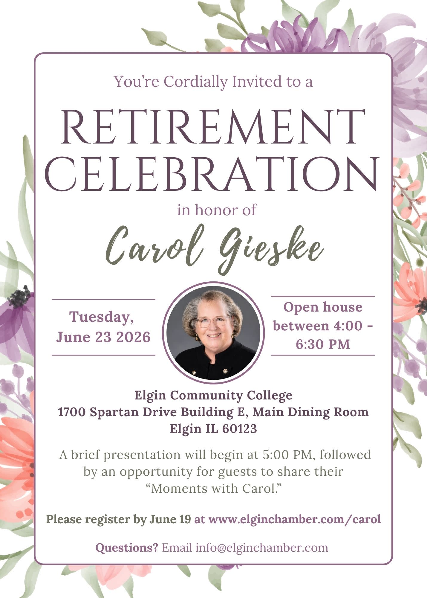 Retirement Party Invitation