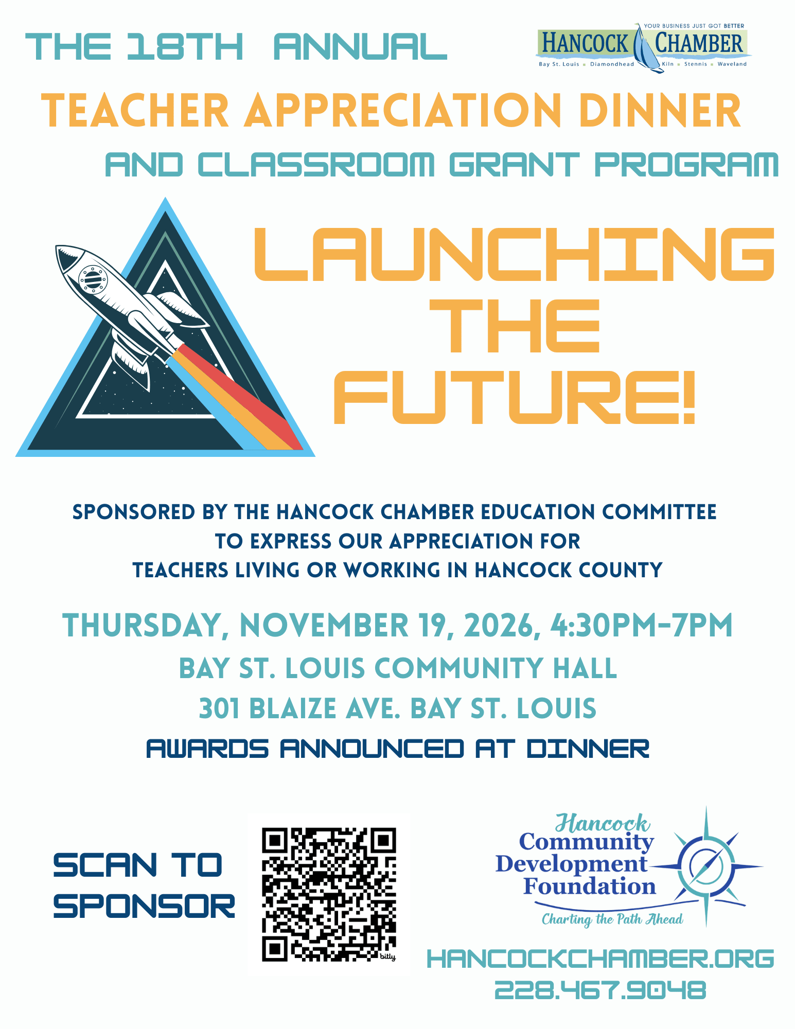 Teacher Appreciation Dinner & Classroom Grants