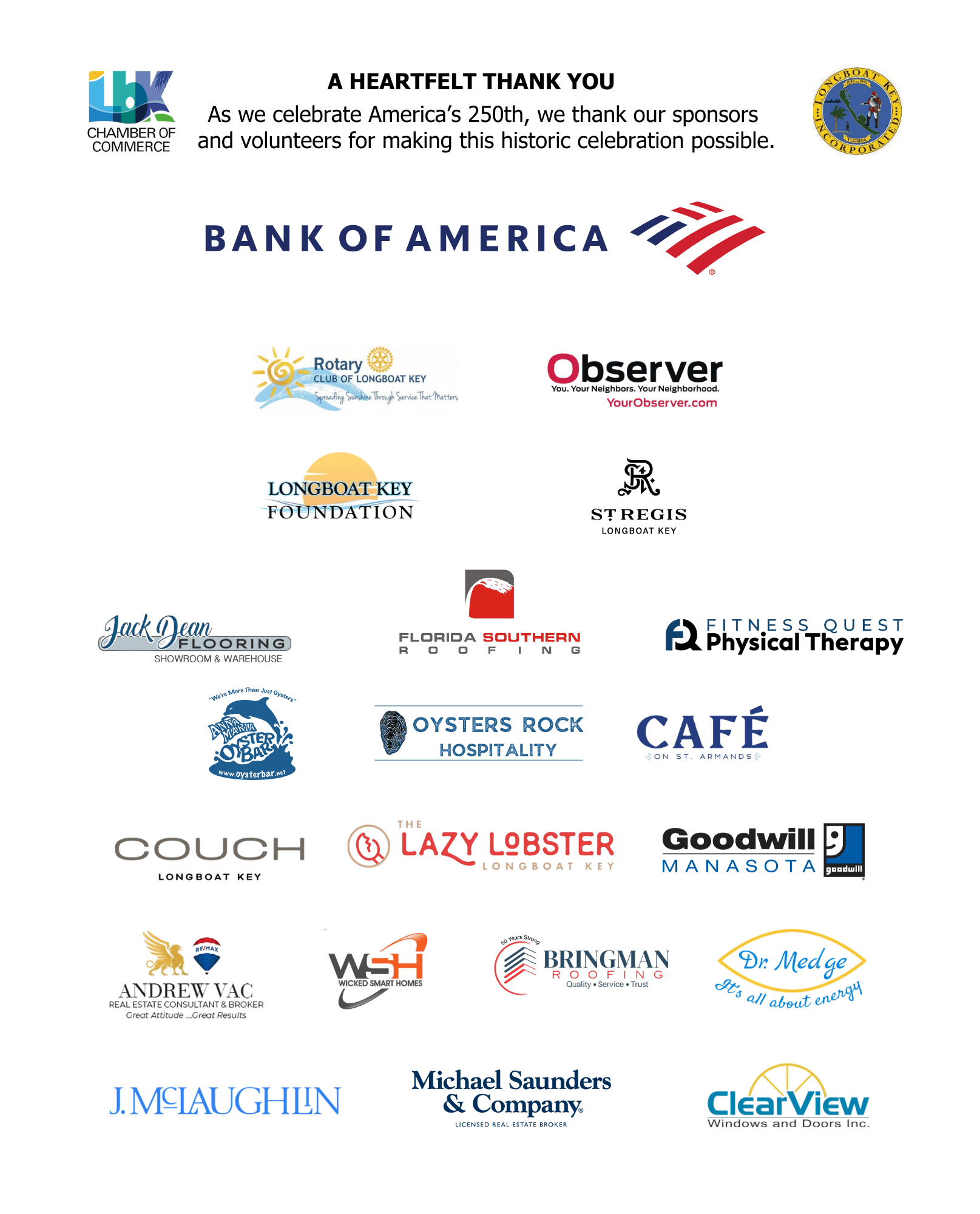 Freedom Fest 2026 Sponsors