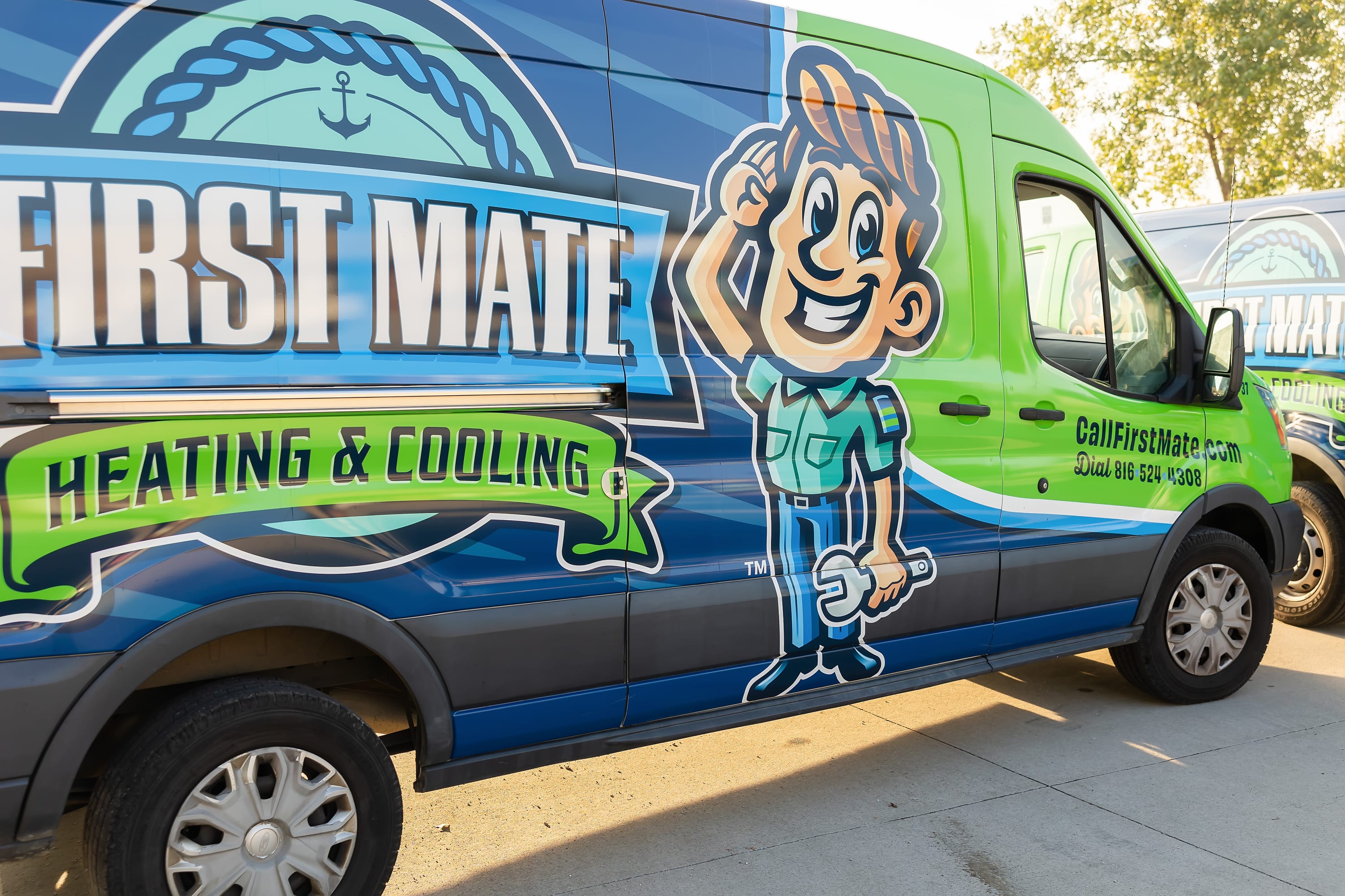 First Mate Heating & Cooling Van in Lee's Summit