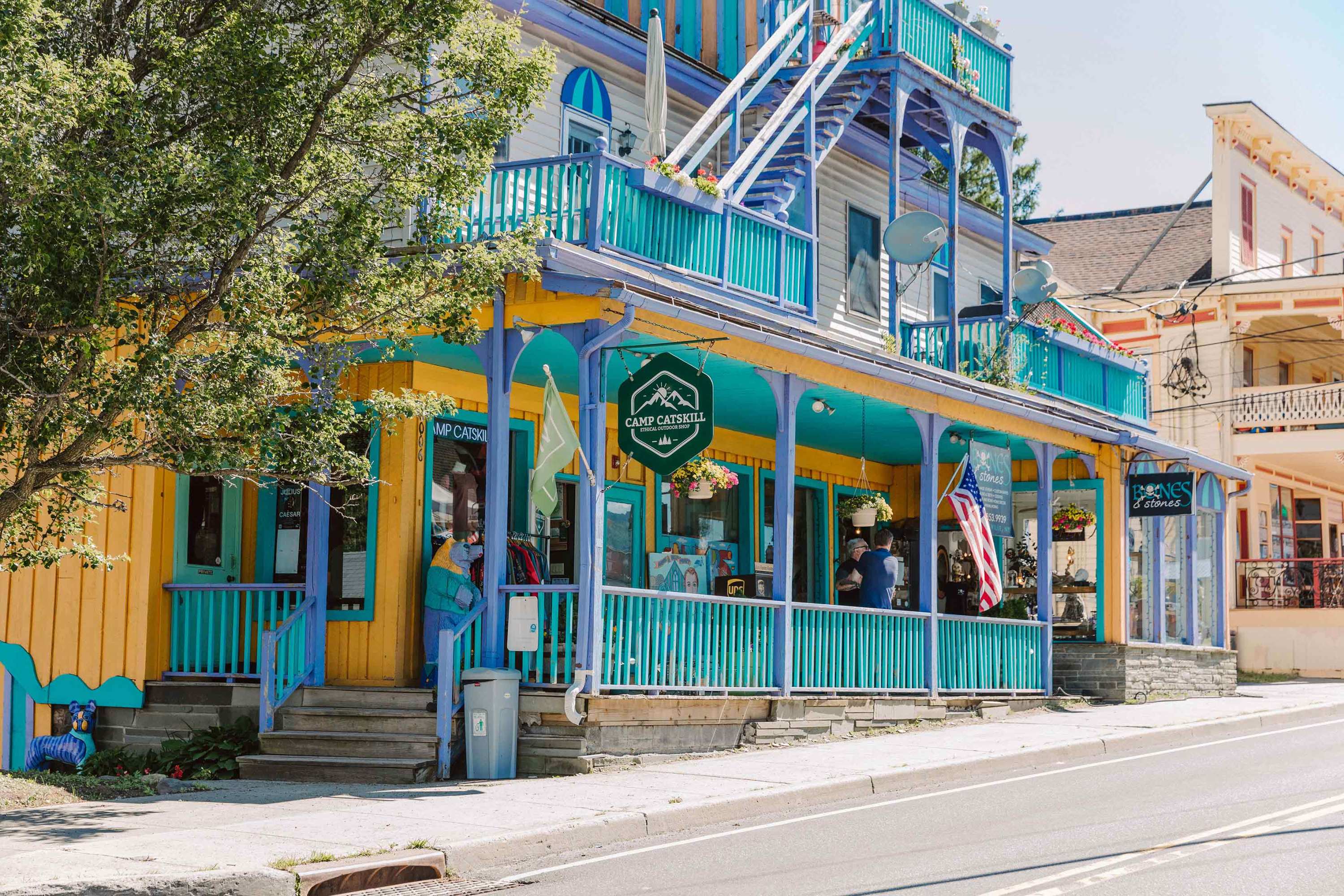 Exterior of Camp Catskill in Tannersville, NY