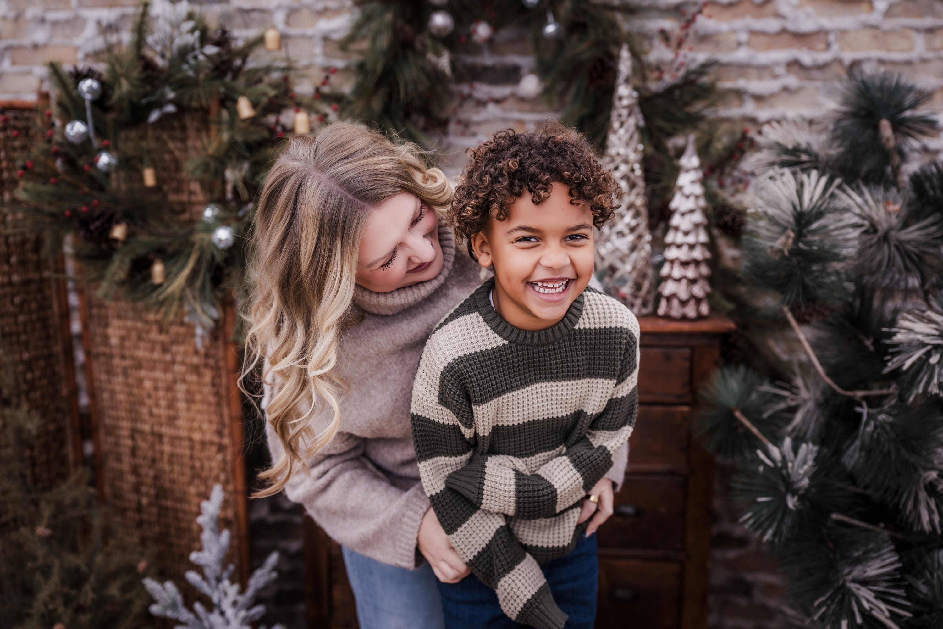 madison wisconsin christmas mini session