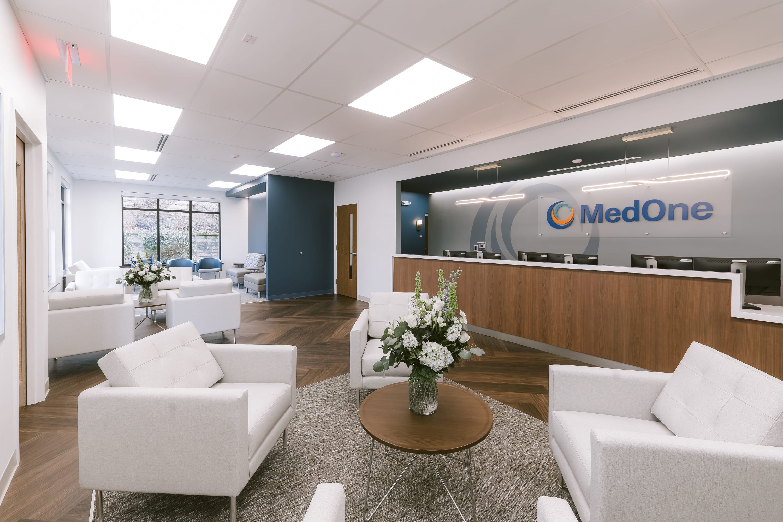 MedOne Primary Care office lobby