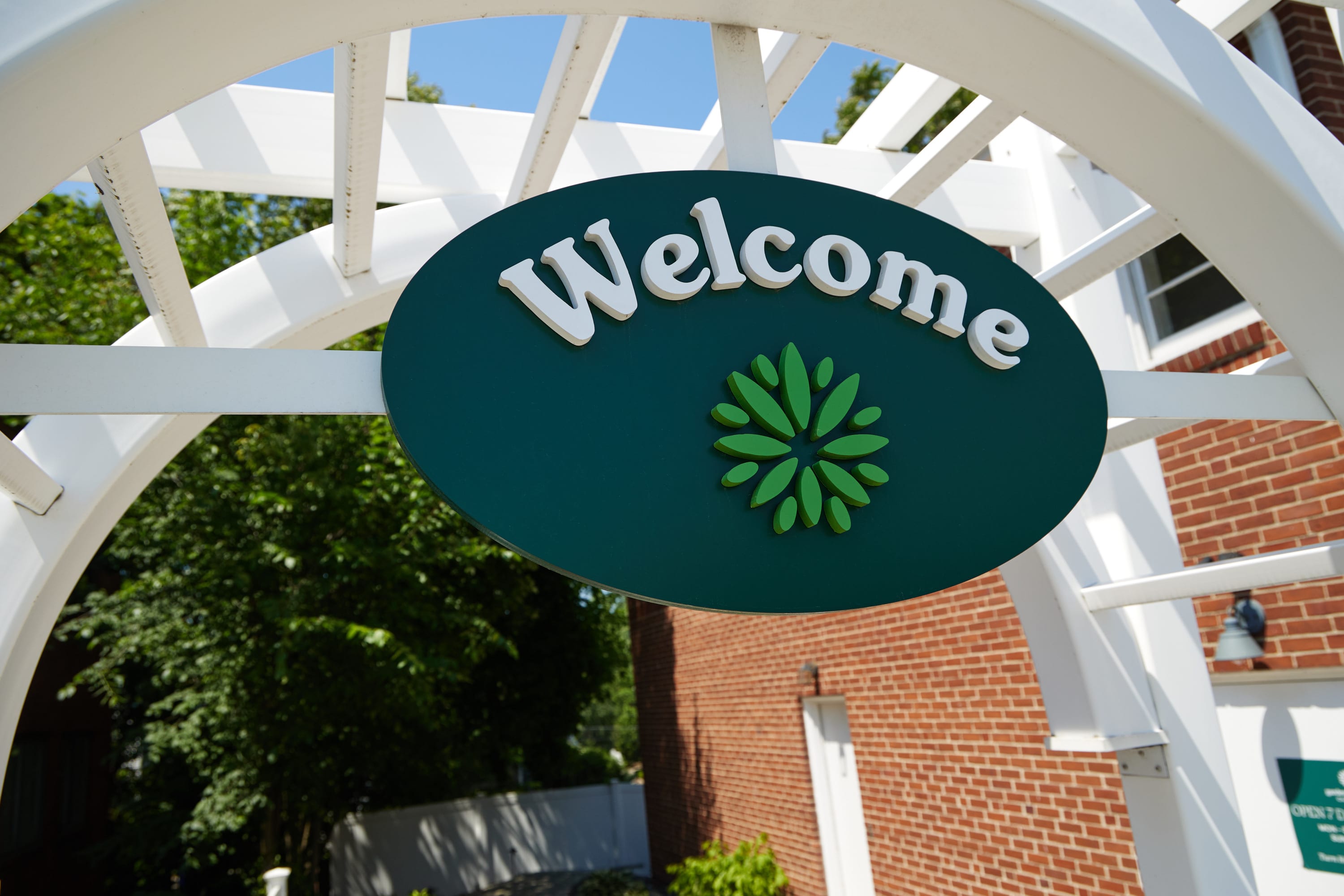 Garden Remedies Cannabis Dispensary Exterior Entrance Sign