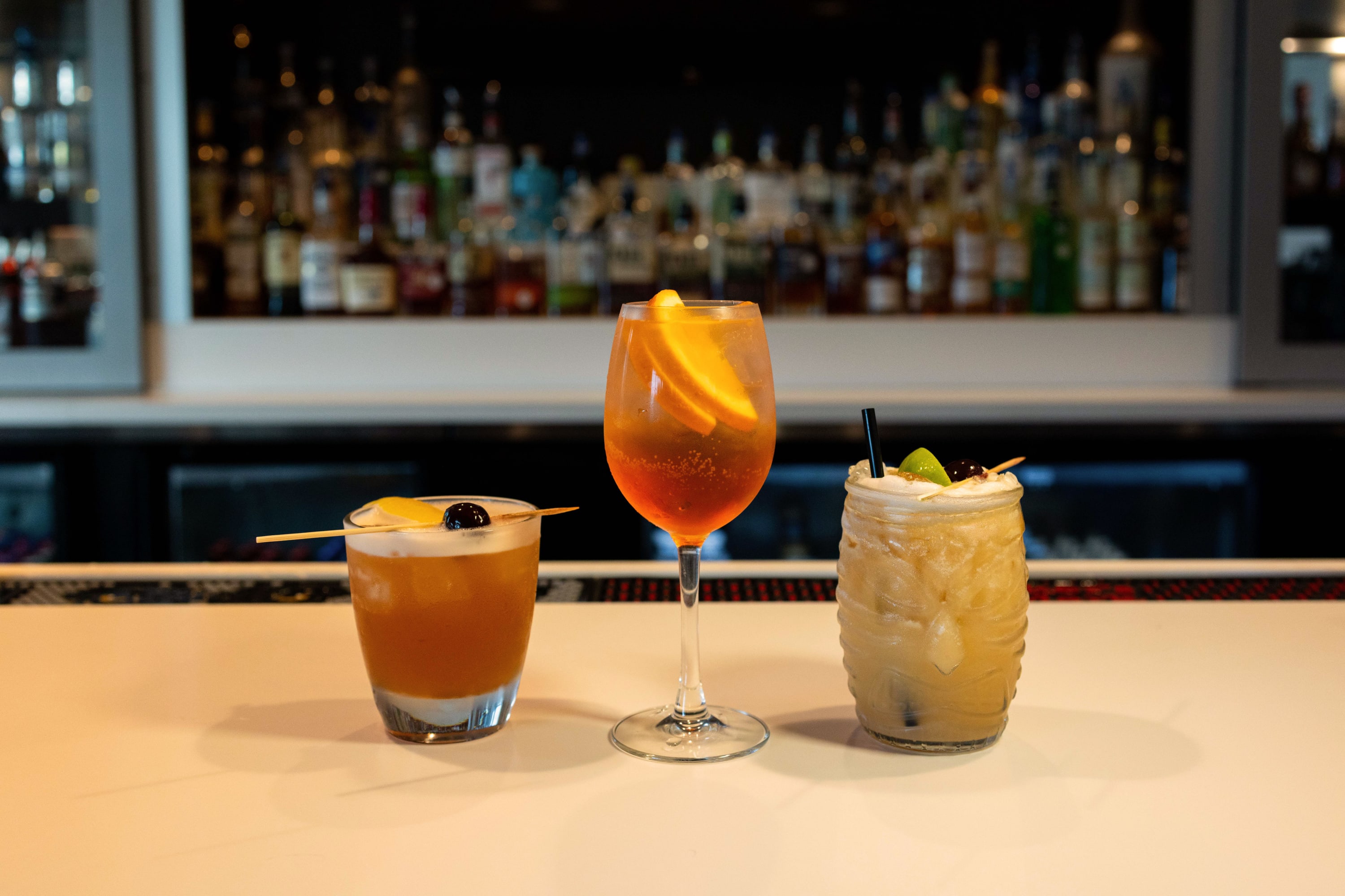 Cocktails at Lighthouse Bar & Bistro