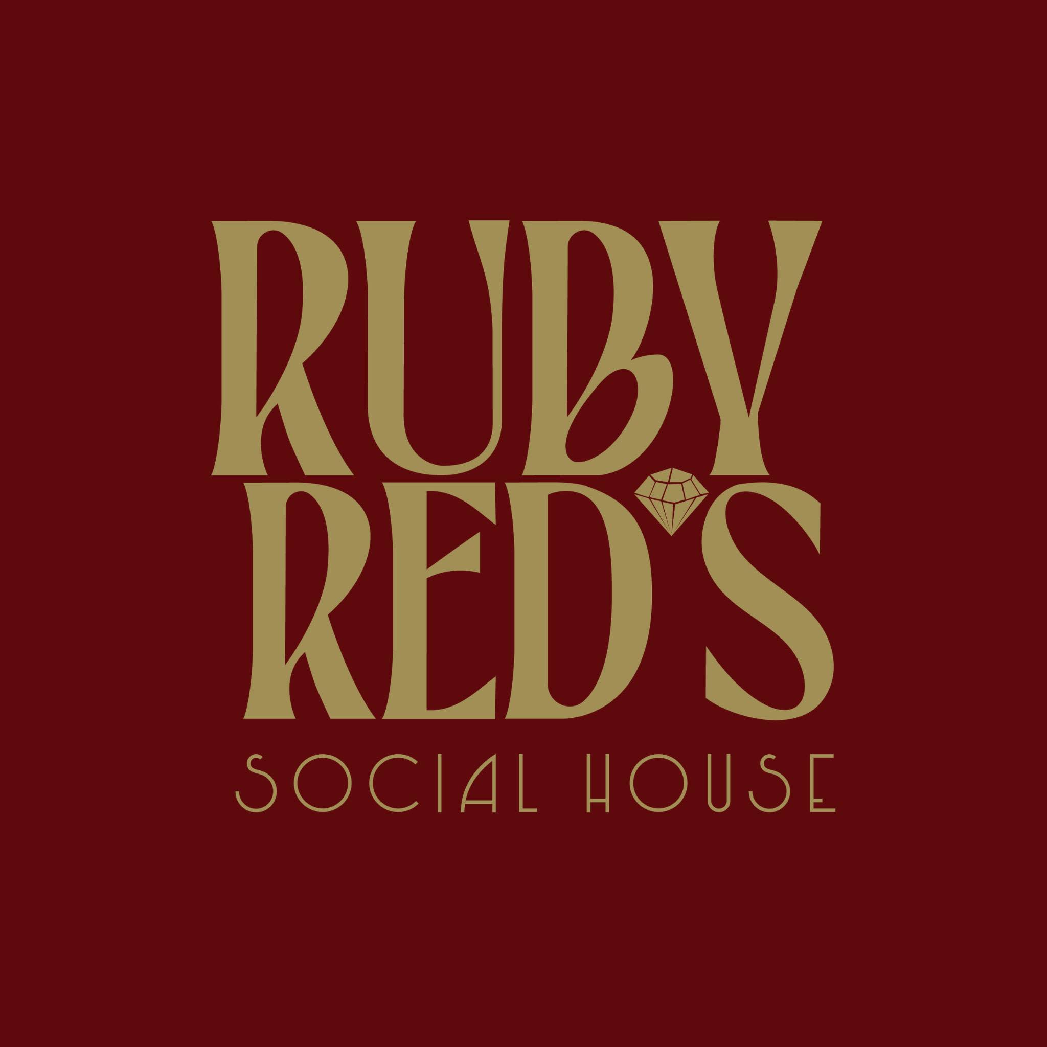 Ruby Red's Social House Logo
