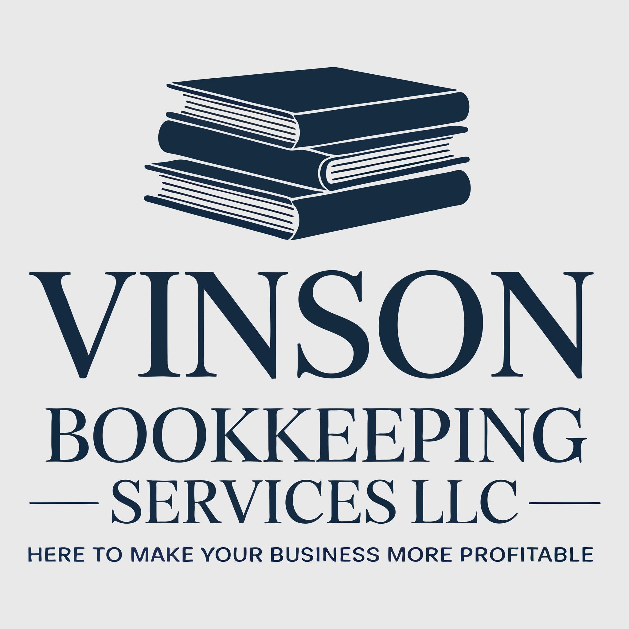Vinson Bookkeeping Services, LLC. Logo