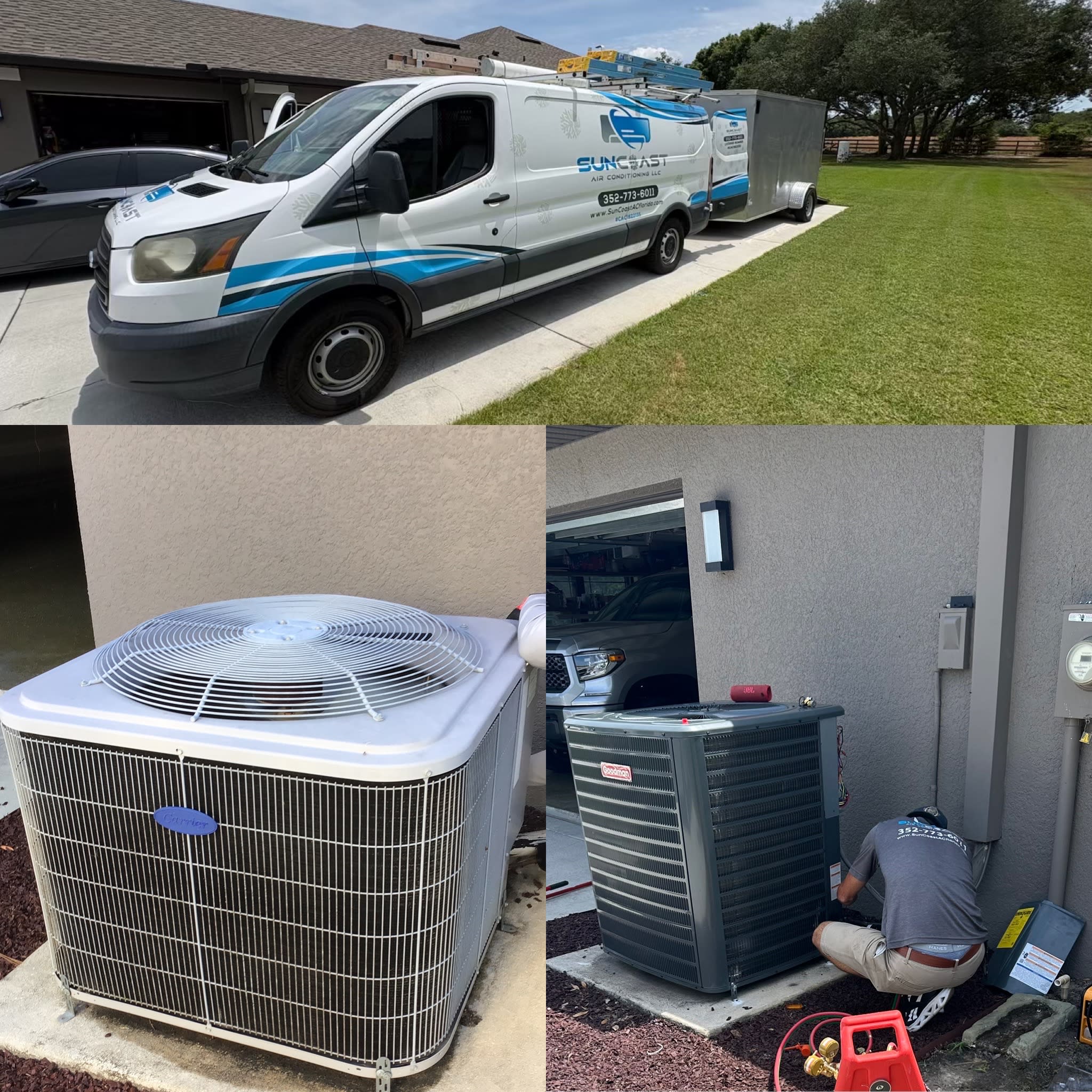 AC company at work