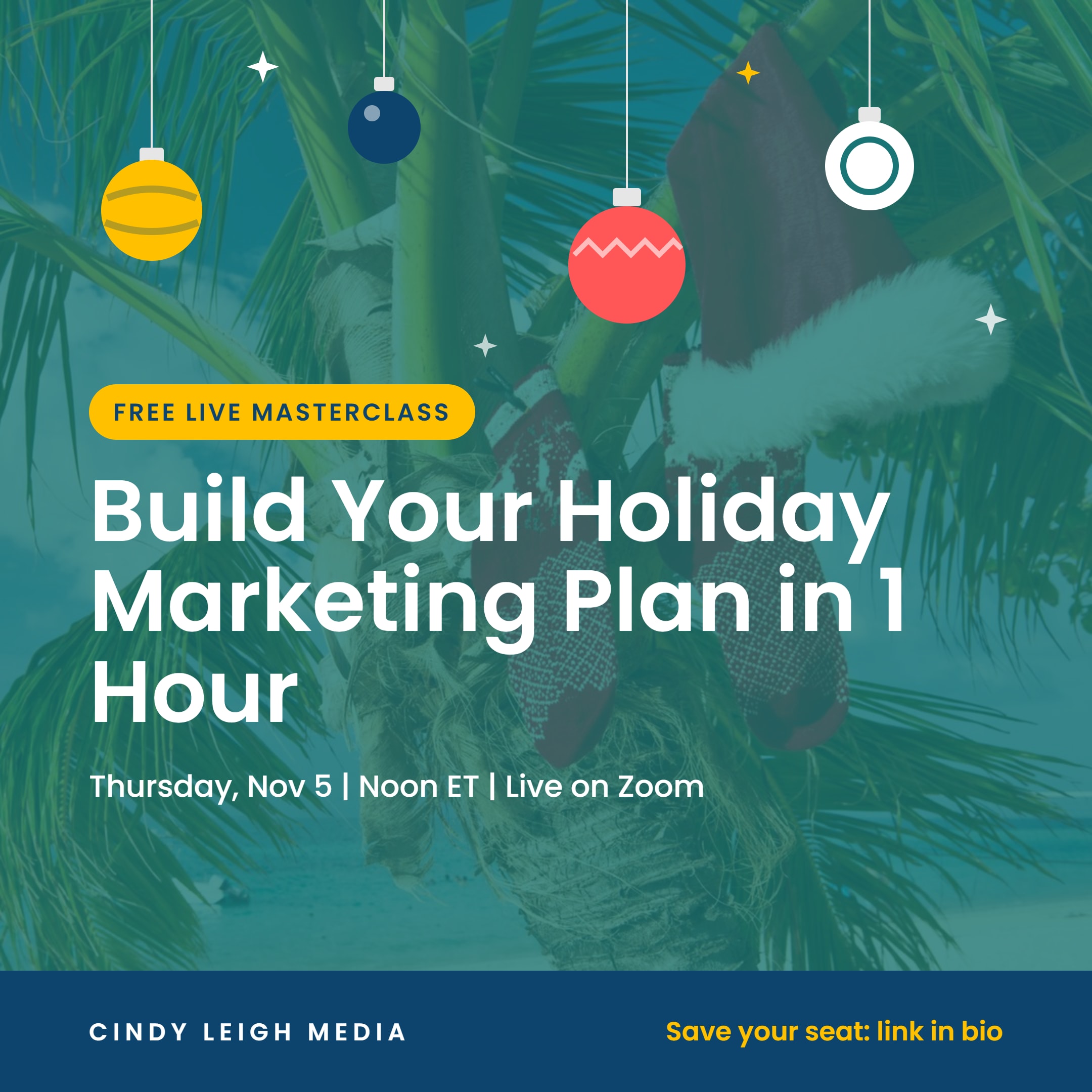Build Your Holiday Marketing Plan in 1 hour