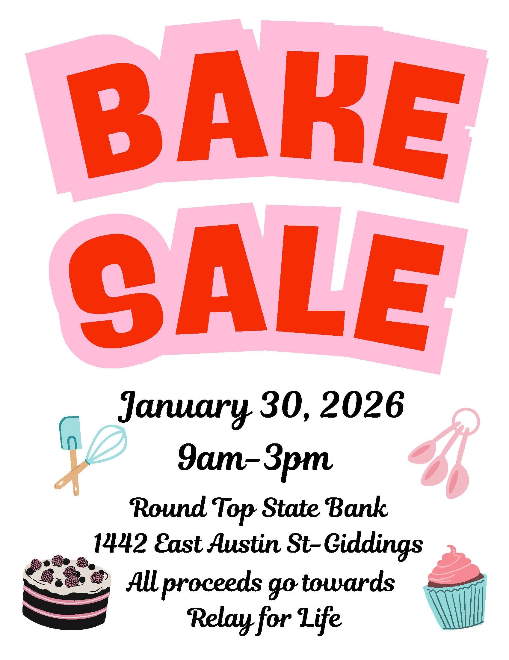 RTSB Bake Sale