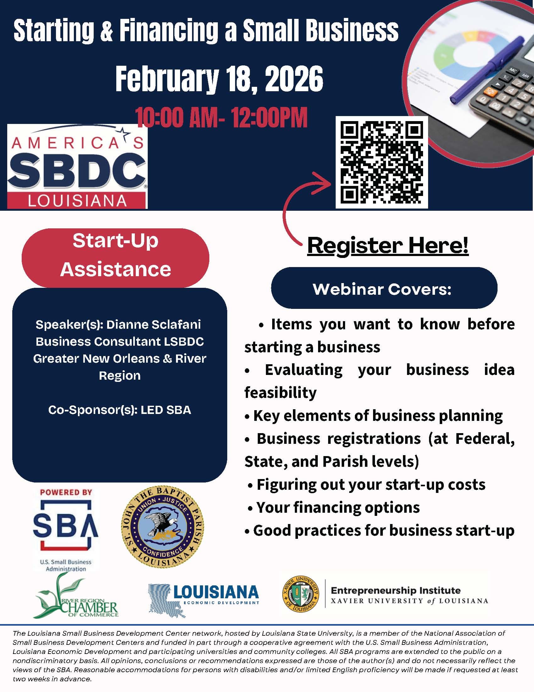 Starting & Financing a Small Business