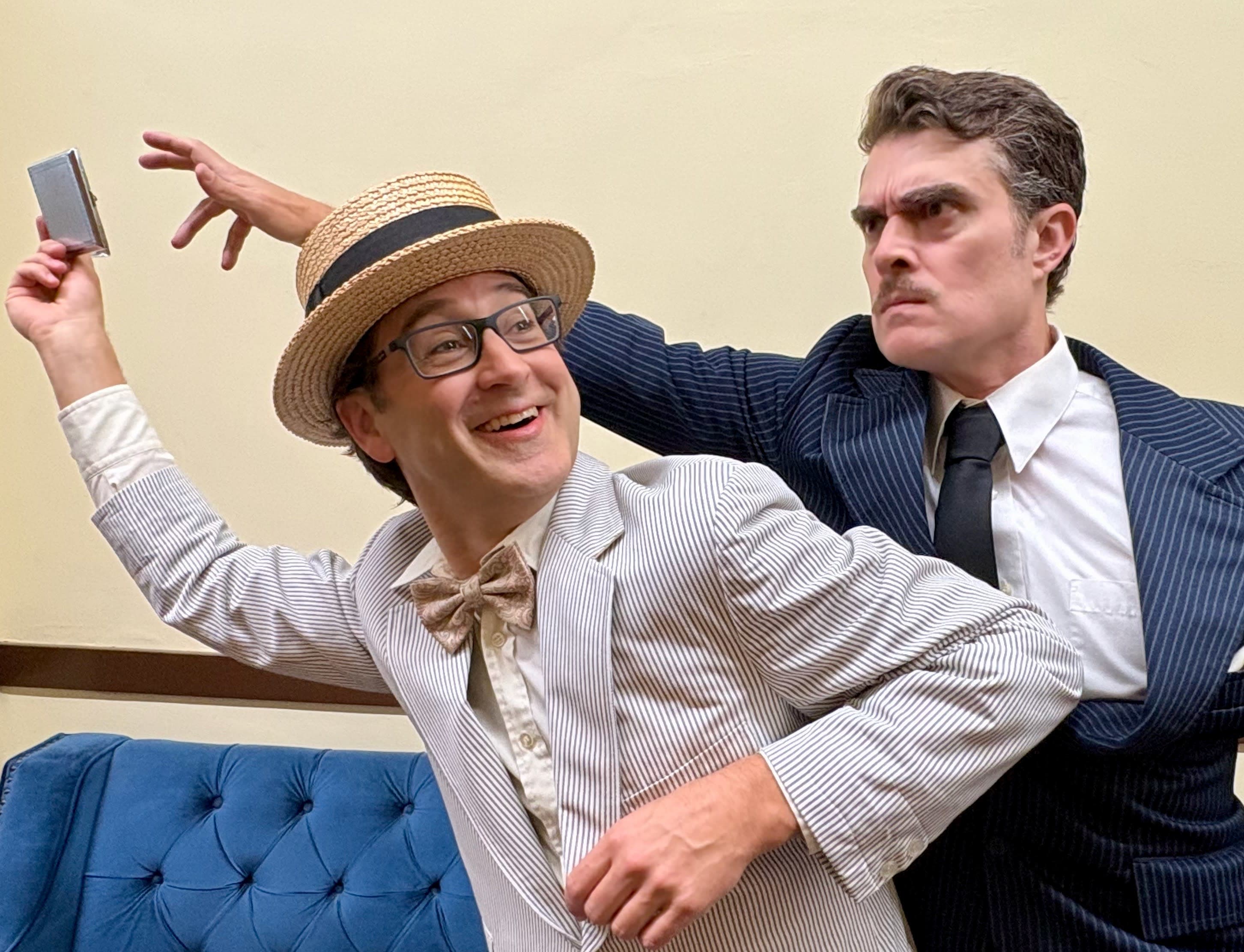 Moshe Quinn as Algernon and Nikolas Greene as Jack.  Photo by Jay Manley