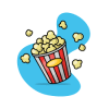 Movie popcorn