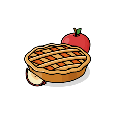 Apple pie clipart