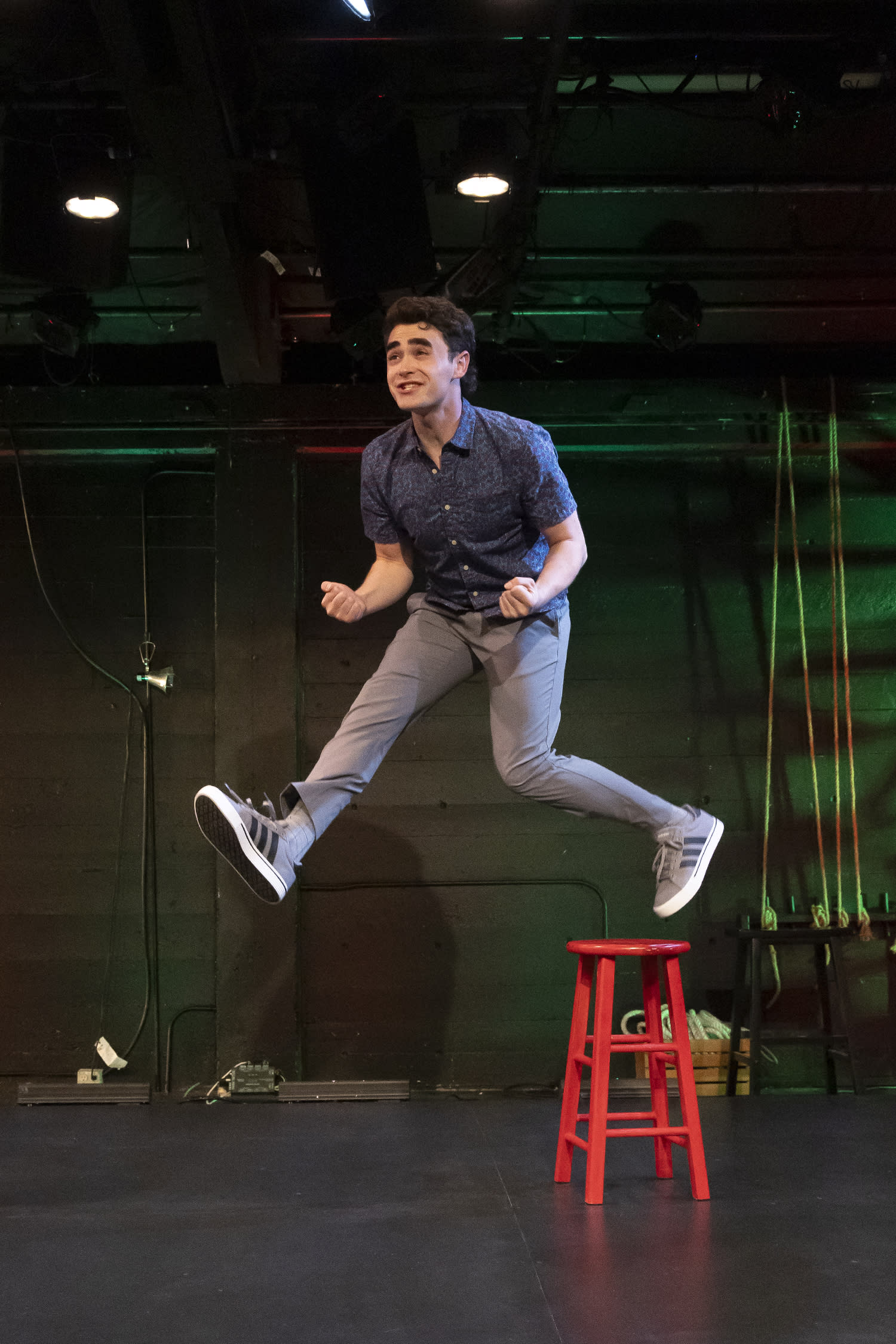 Jack Greenberg* in Alex Edelman's JUST FOR US at Capital Stage. Photo by Charr Crail.