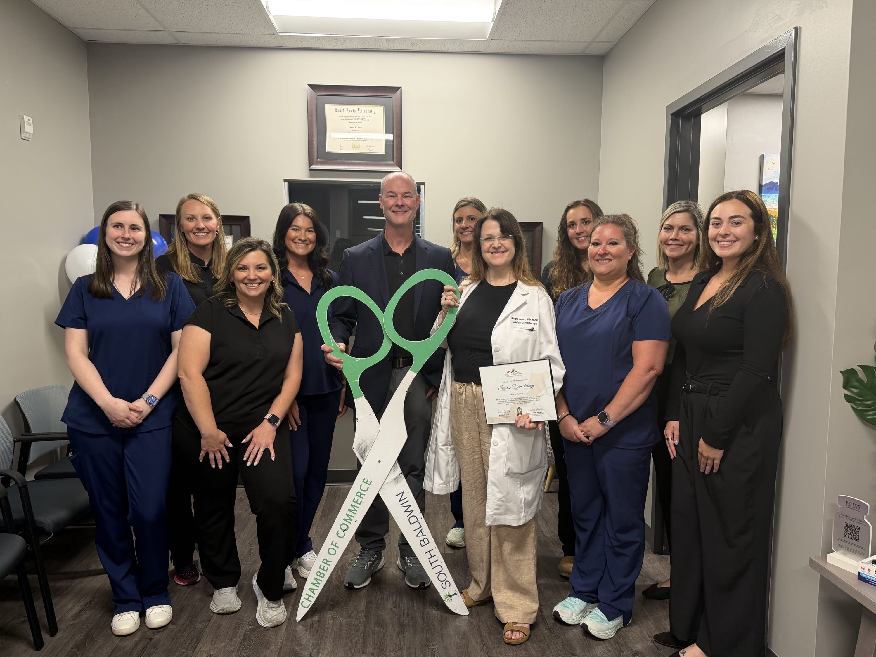 Sunrise Dermatology Ribbon Cutting