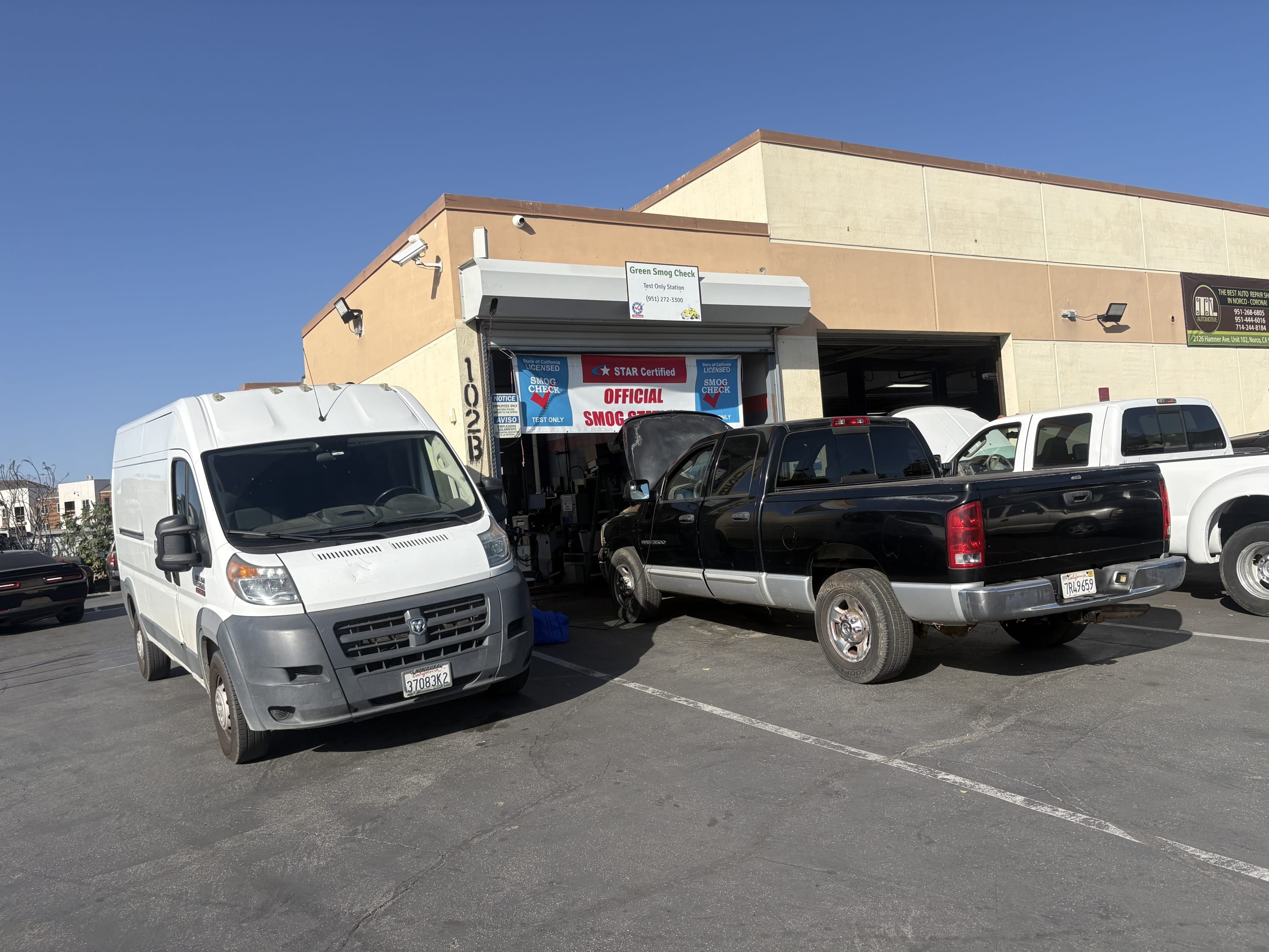 california smog check at green smog
