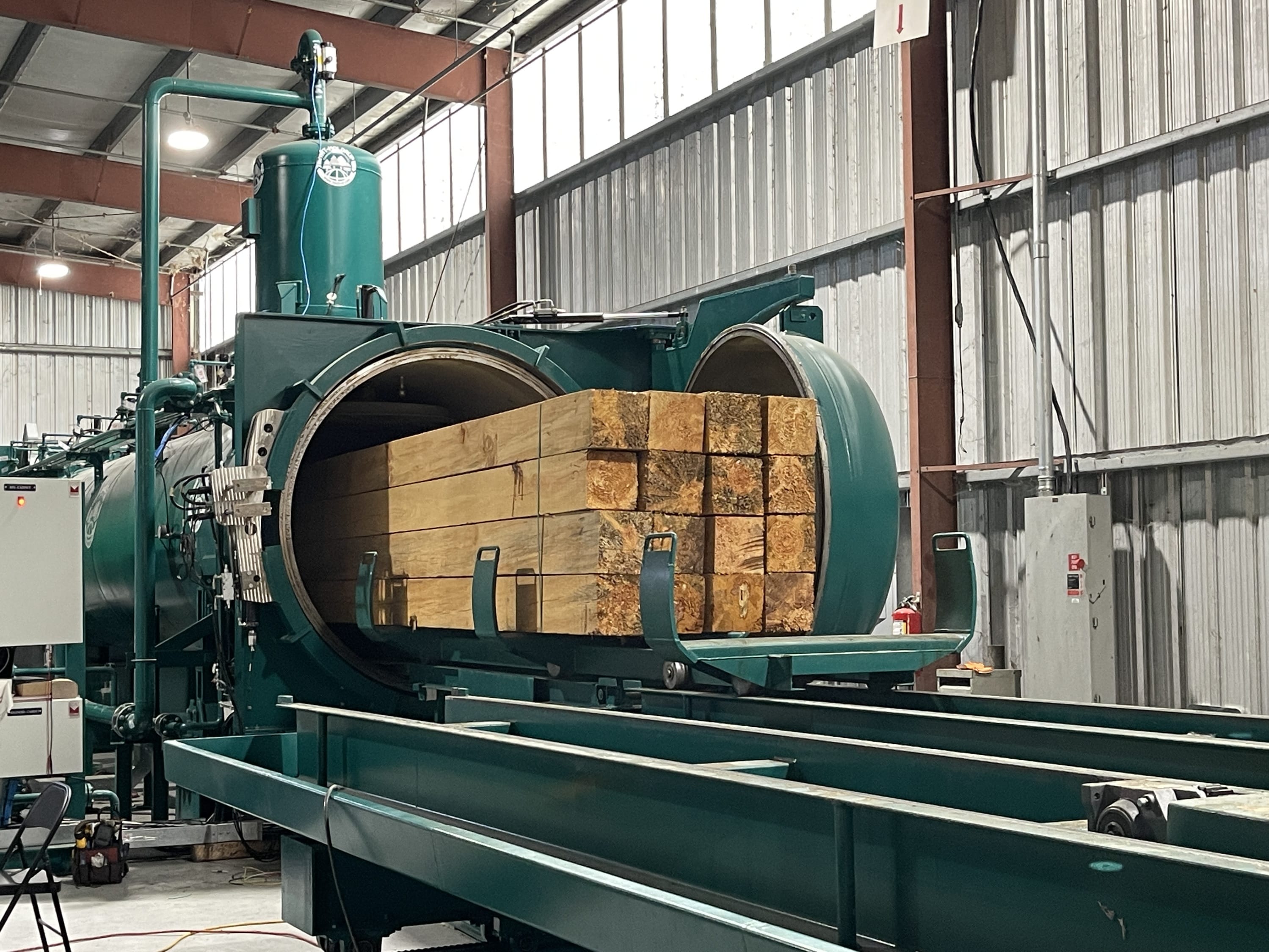 Timber Treating Process Expanding Treating Capacity While Preparing for the Future - RAILWAY ...