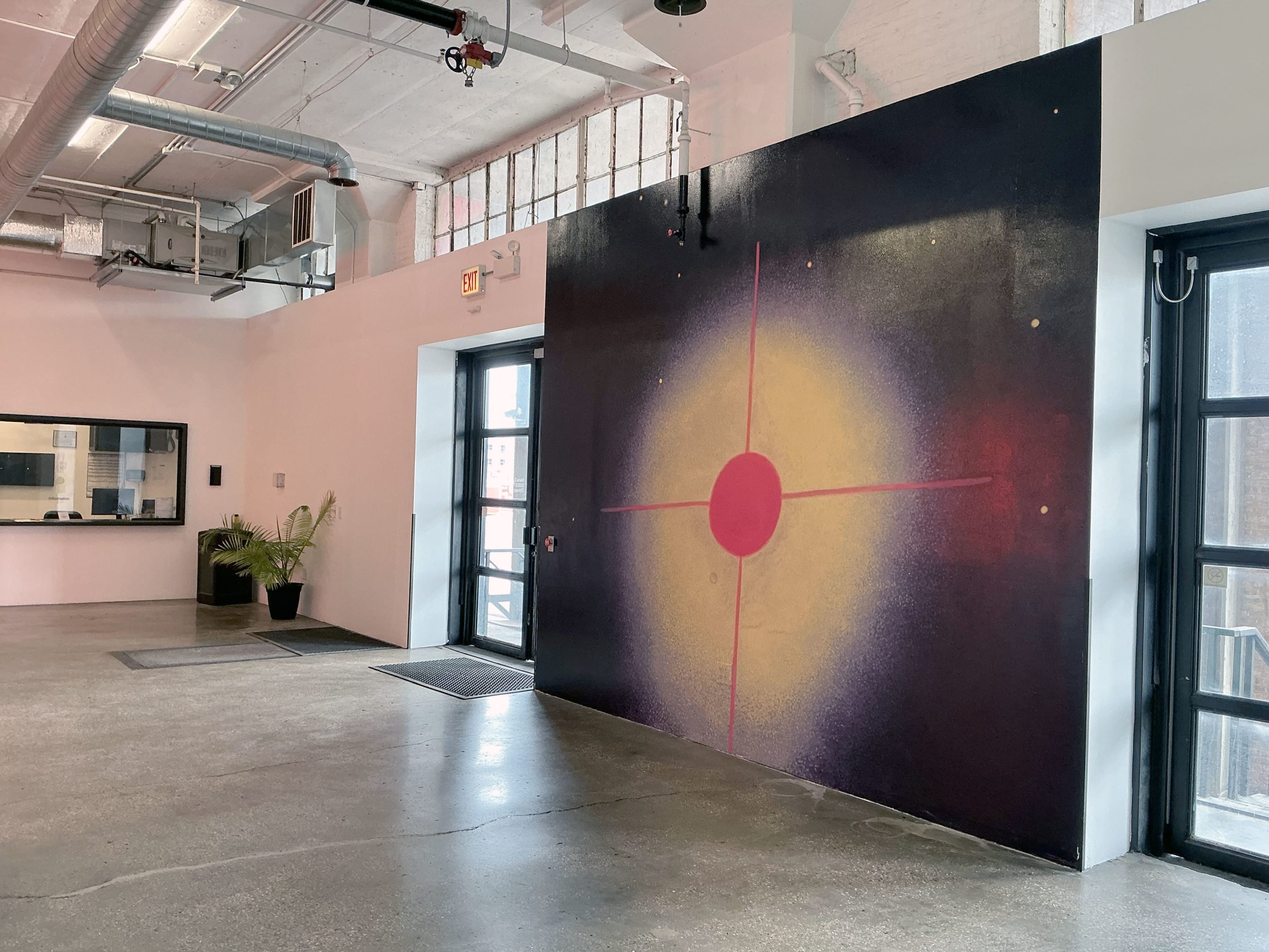 reproduction painting, hand painted mural, chicago, mana contemporary, aye aton