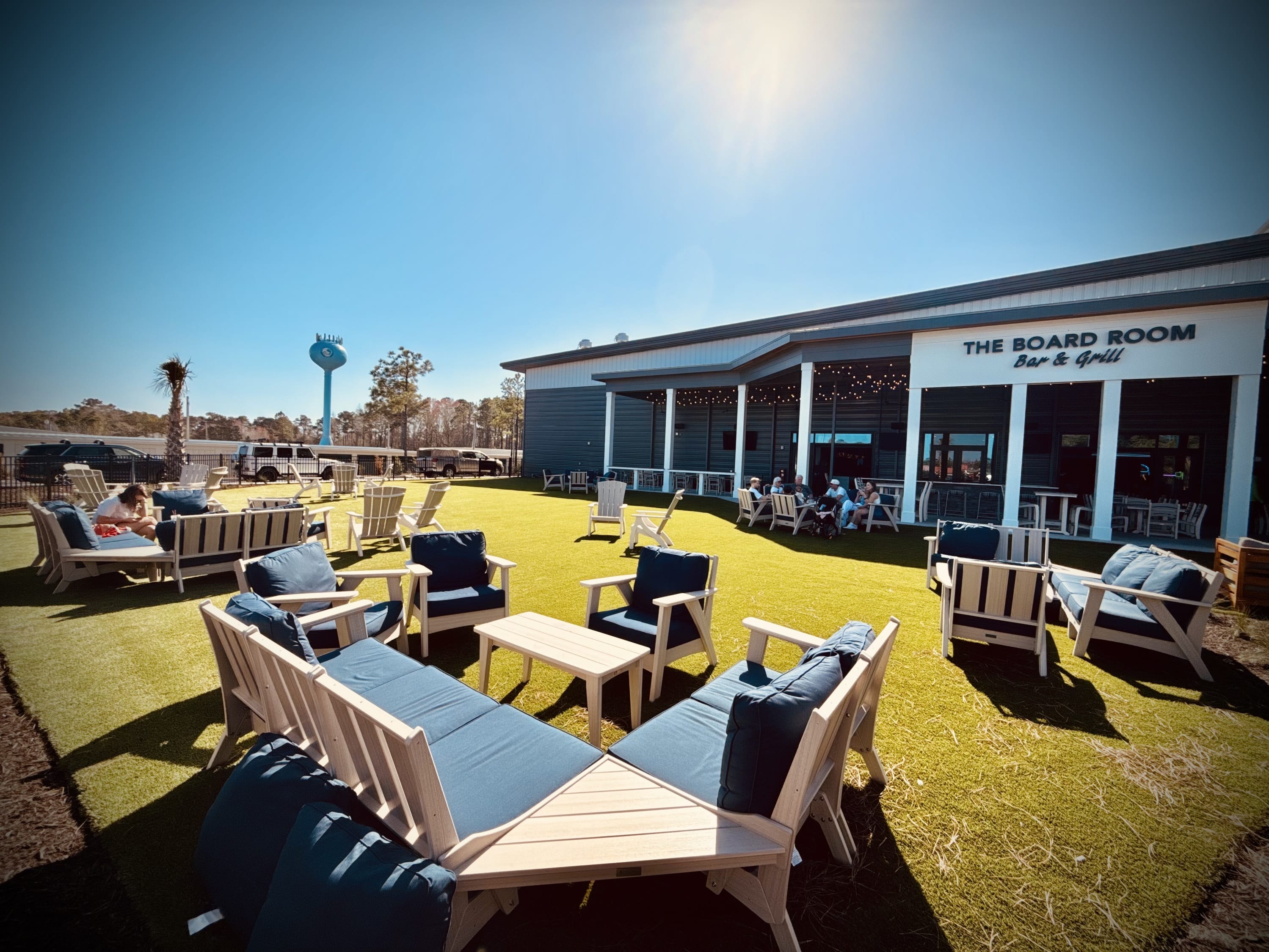 Beer garden
