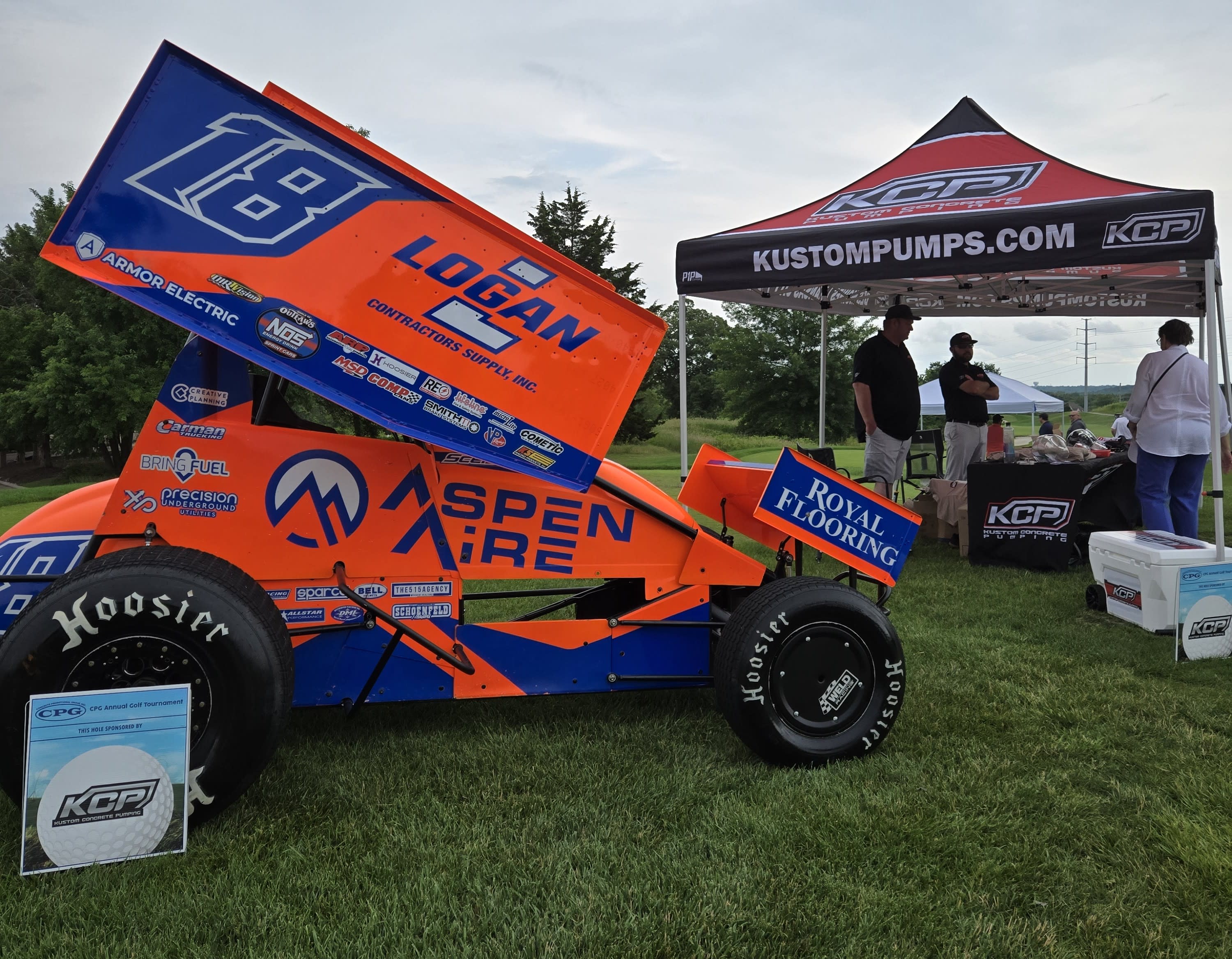 Krazy Kar on golf course