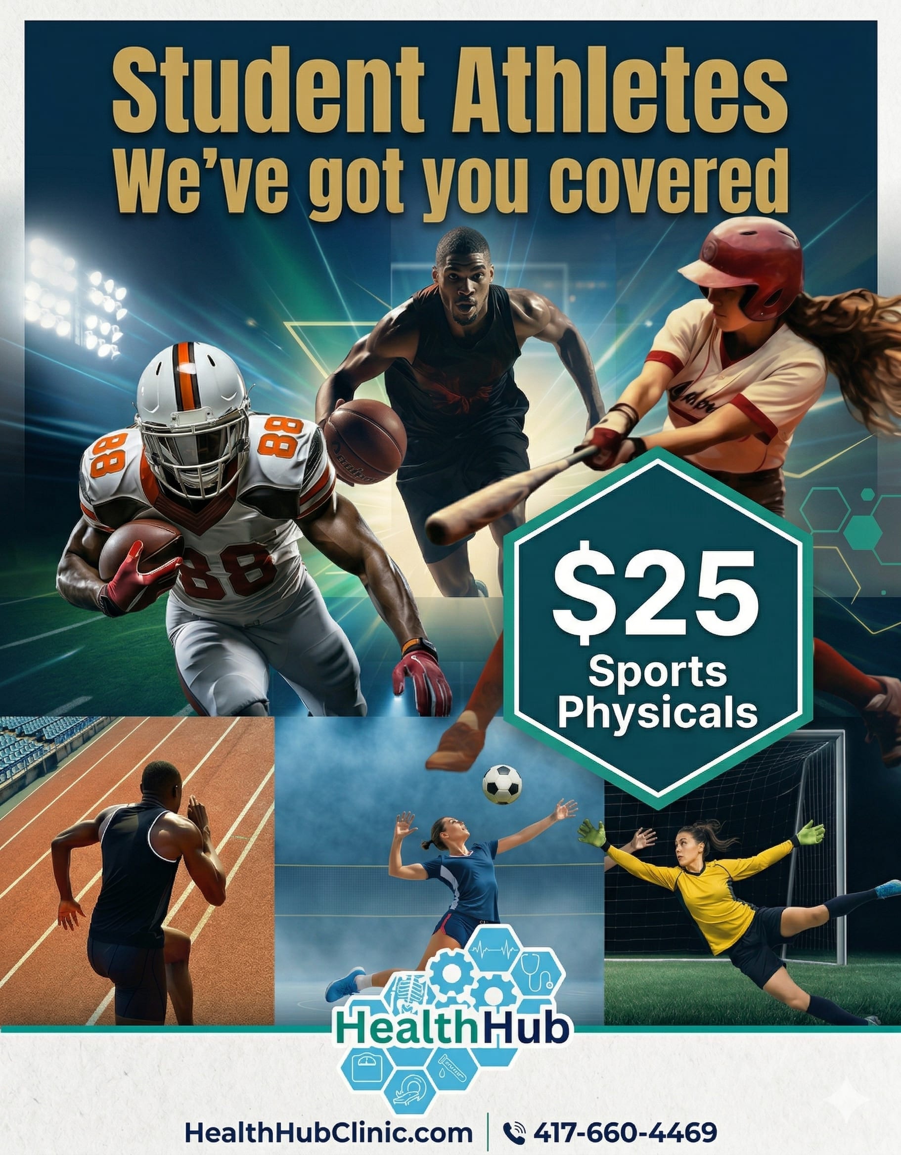 Sports Physical Flyer