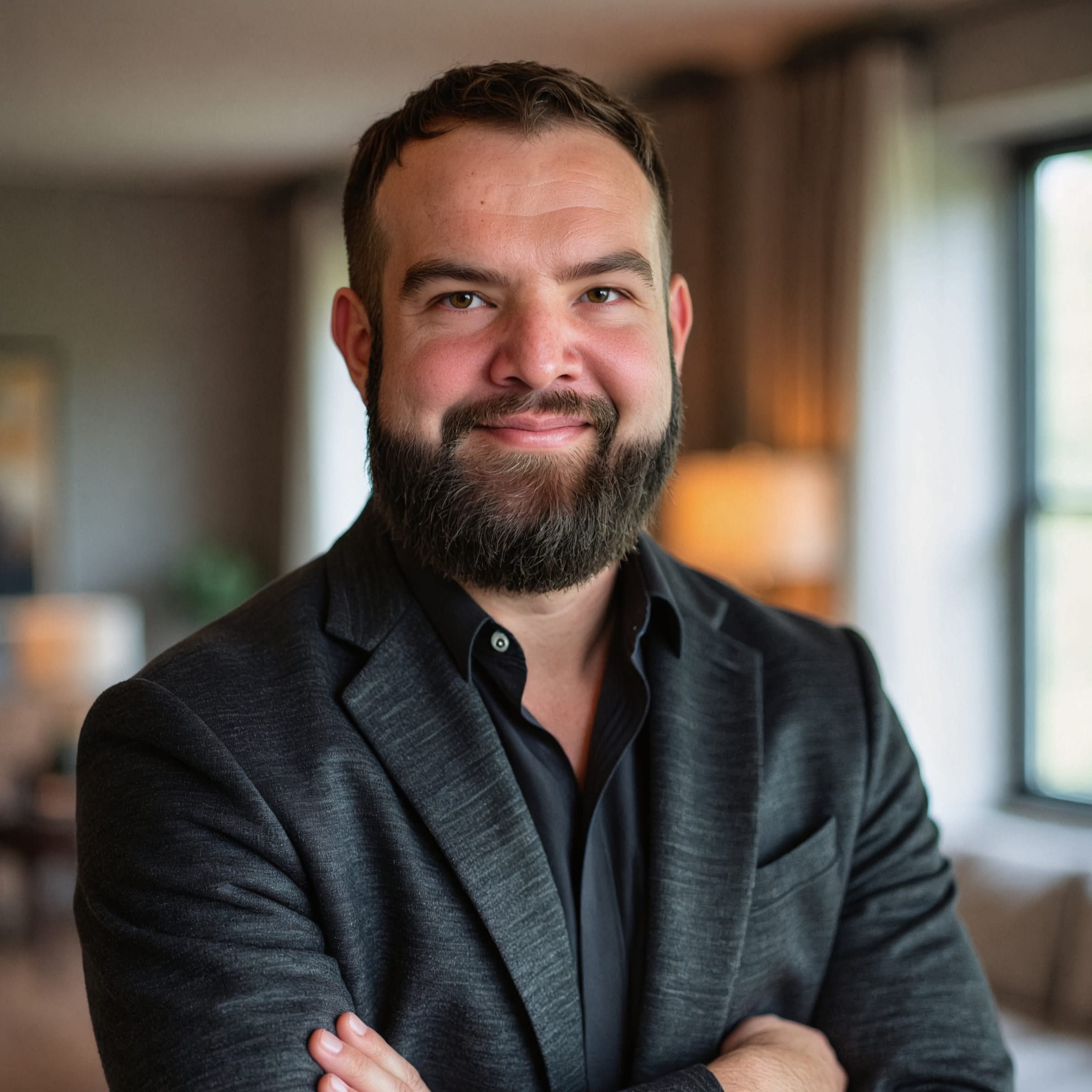Professional headshot of Erik Leland Real Estate Broker at Realty First in Lake Oswego Oregon.