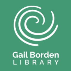 GAIL BORDEN PUBLIC LIBRARY LOGO