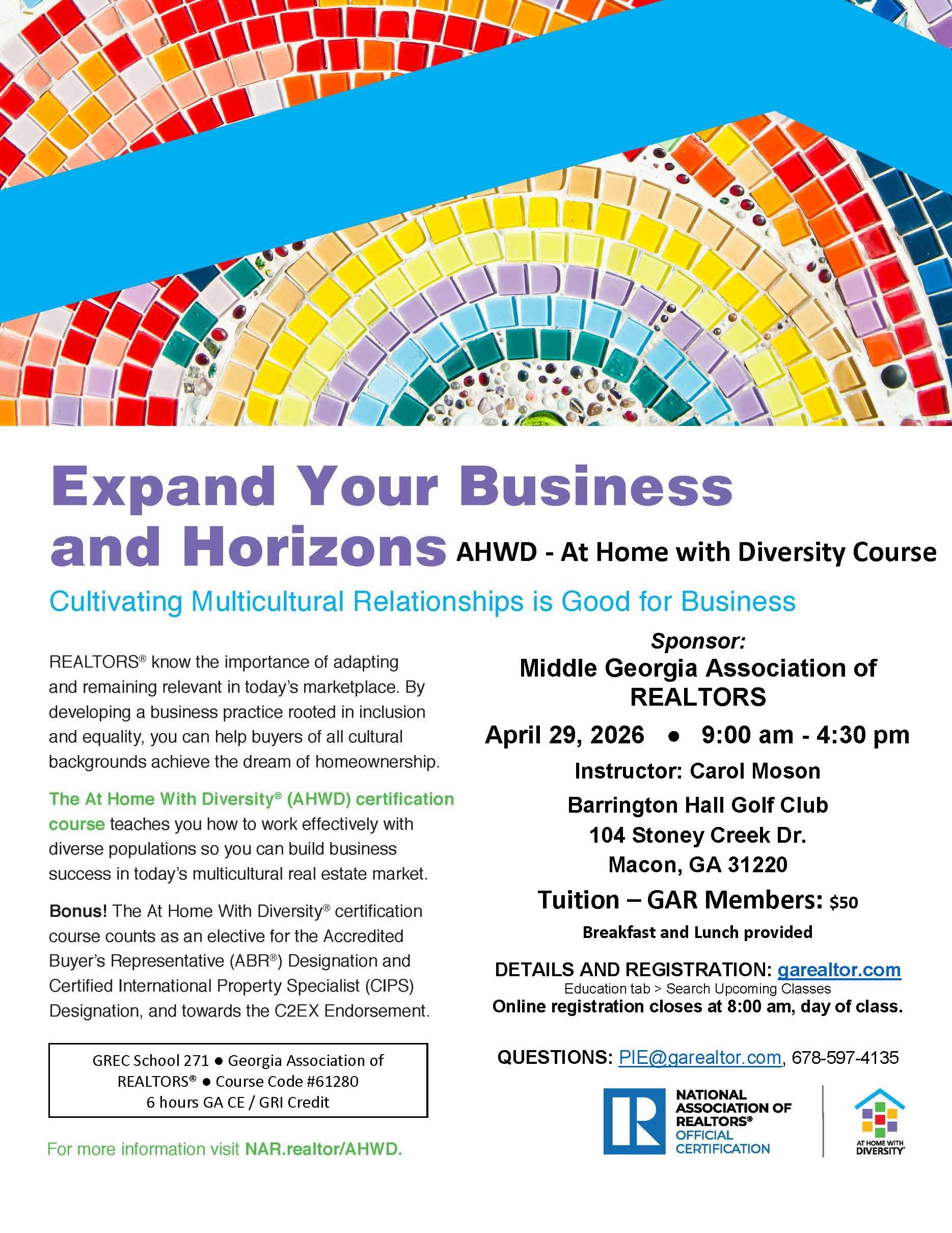 At Home With Diversity Certification course