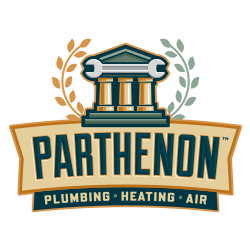 Parthenon Plumbing Logo