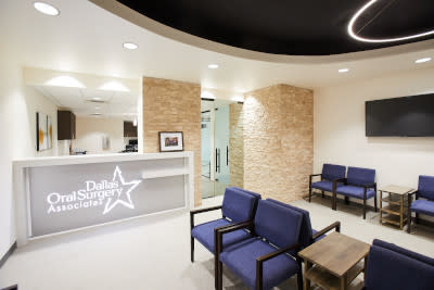 Dallas Oral Surgery Associates waiting room