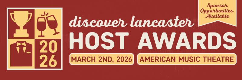 Discover Lancaster Host Awards Banner