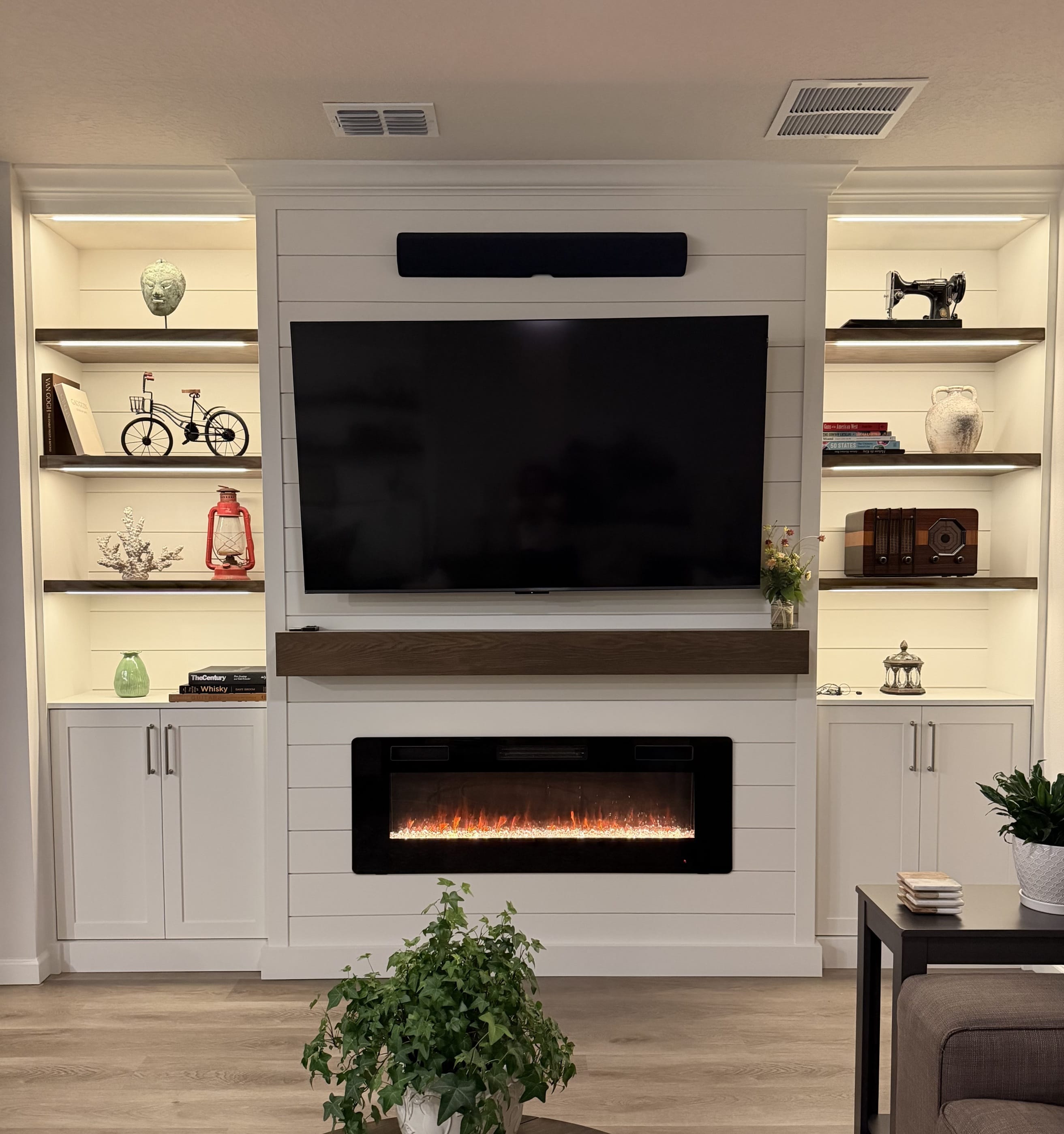 Shiplap Wall Unit