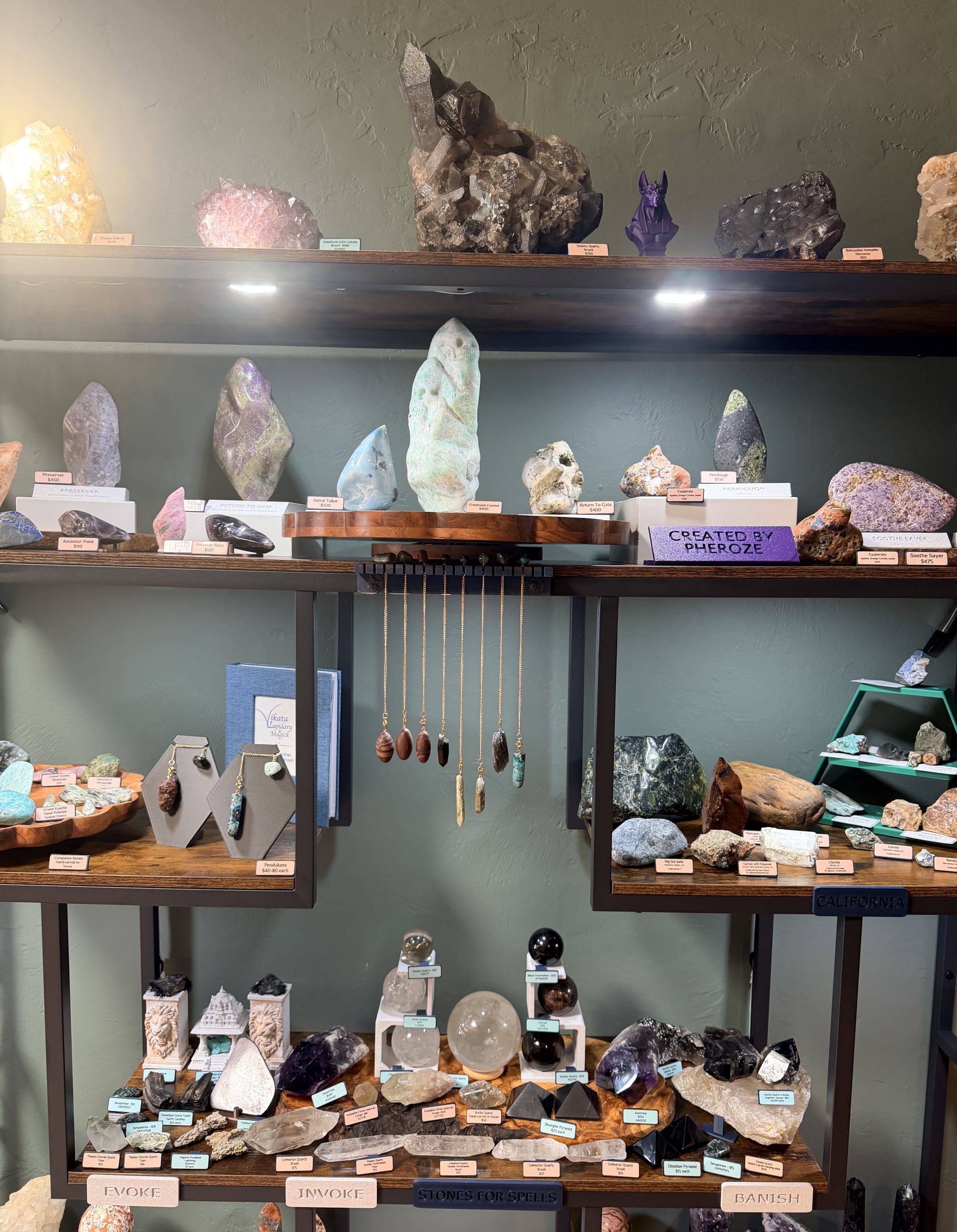 Vikata Lapidary and Magick custom stone carvings