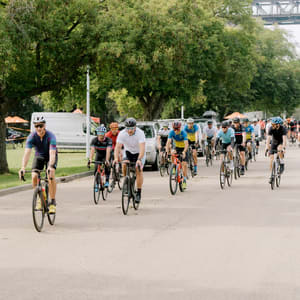 Cyclists at Tour de CREDA