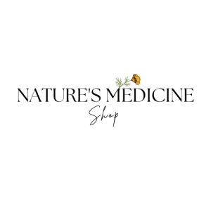 Nature's Medicine Shop logo with poppy