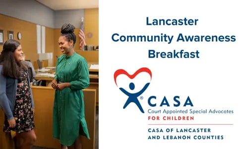 Lancaster Community Awareness Breakfast Banner