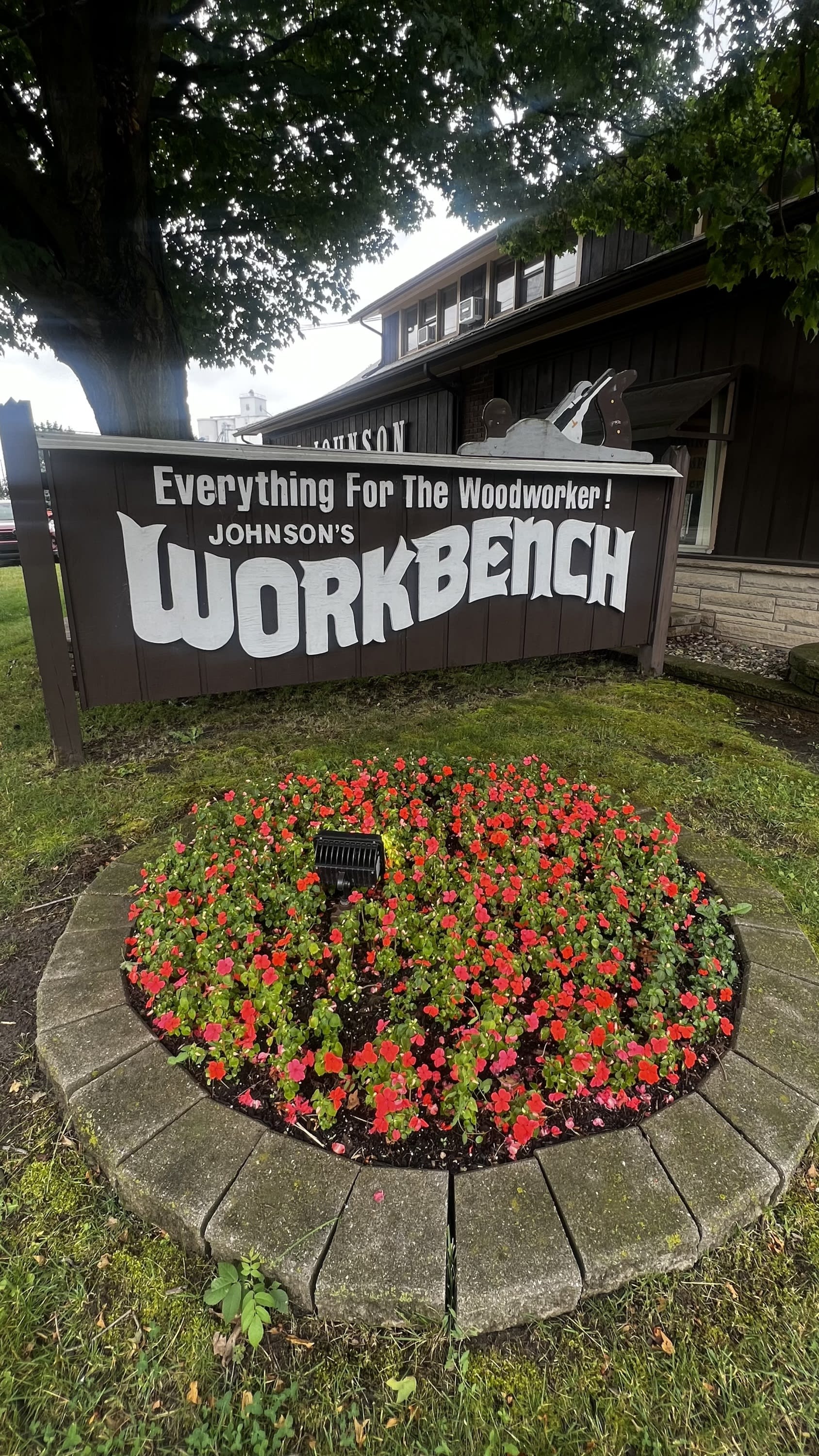 Charlotte Johnsons Workbench Sign