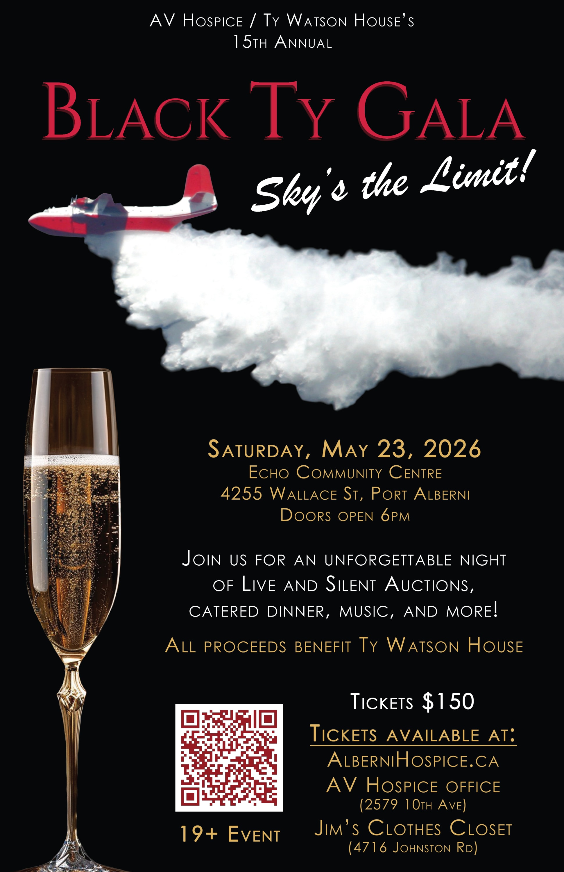 Sky's the Limit Black Ty Gala