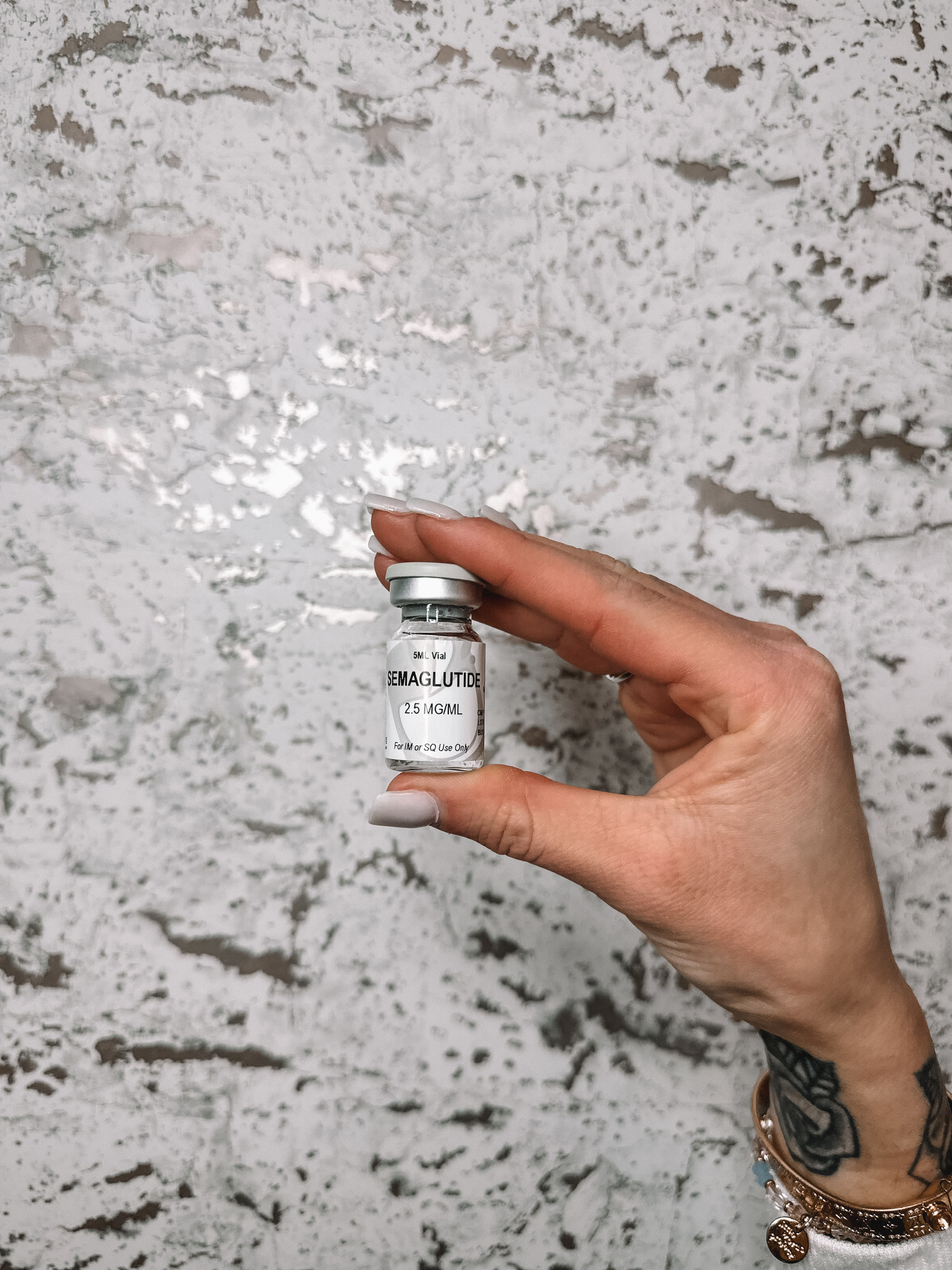 Semaglutide vial used for provider-guided medical weight loss treatment at Refresh - Aesthetics & Wellness