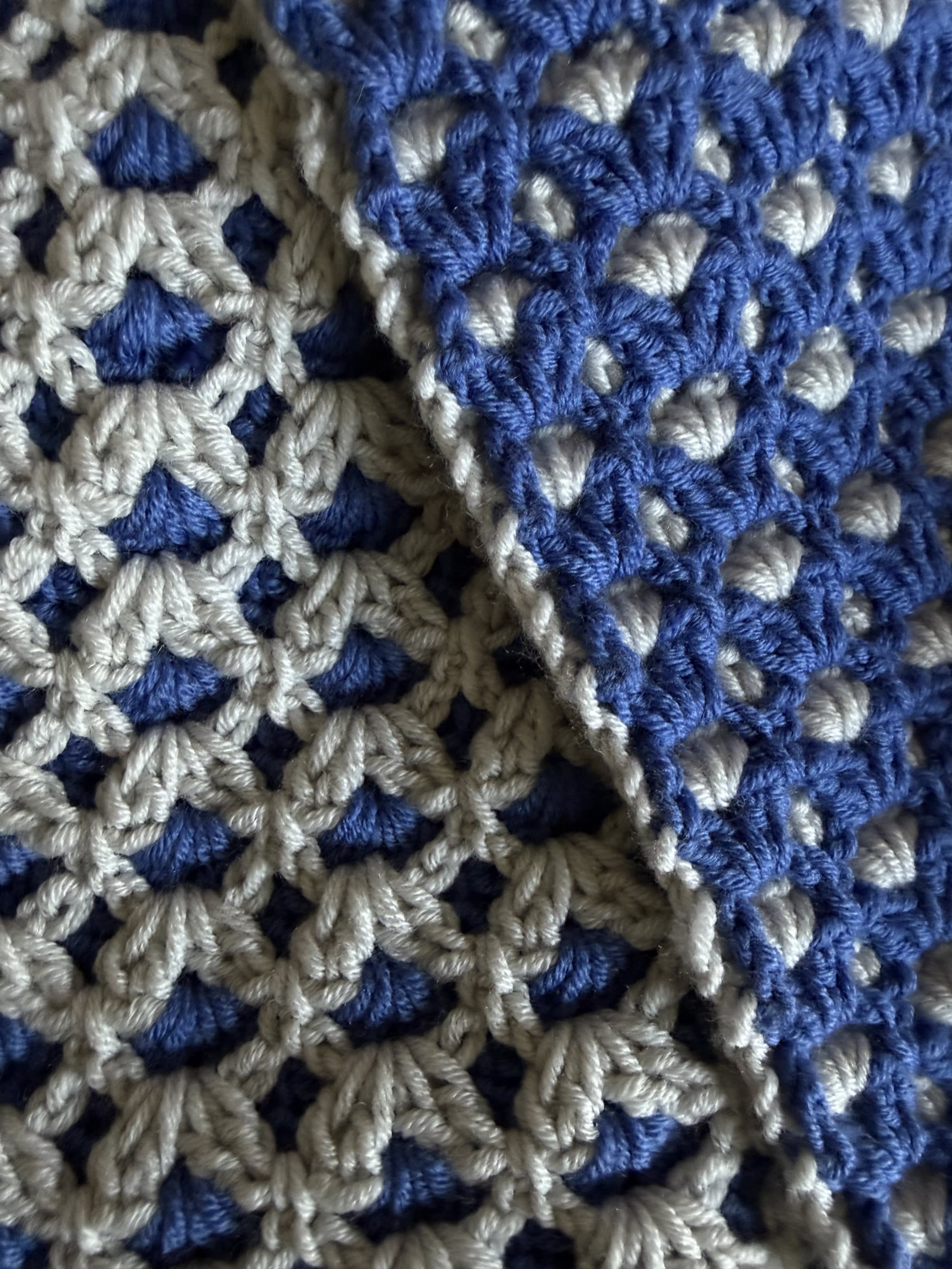 reversible crochet shells