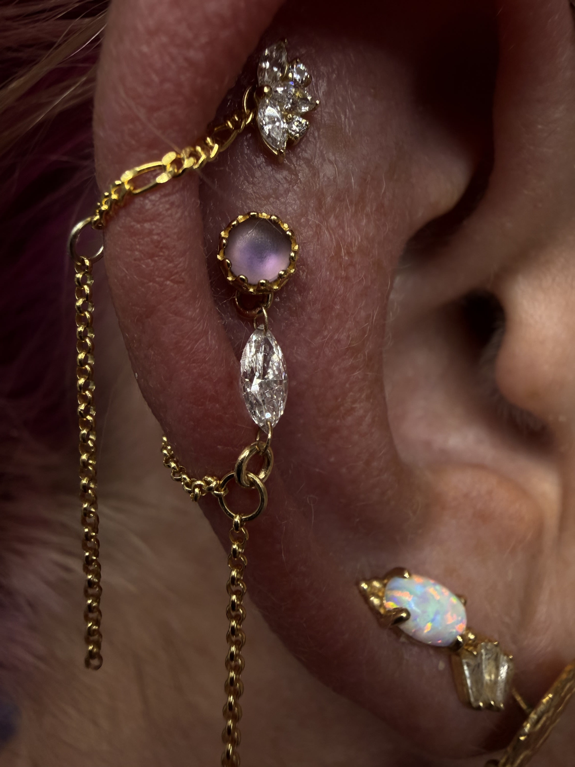 Curated Ear Piercings In Fallbrook California