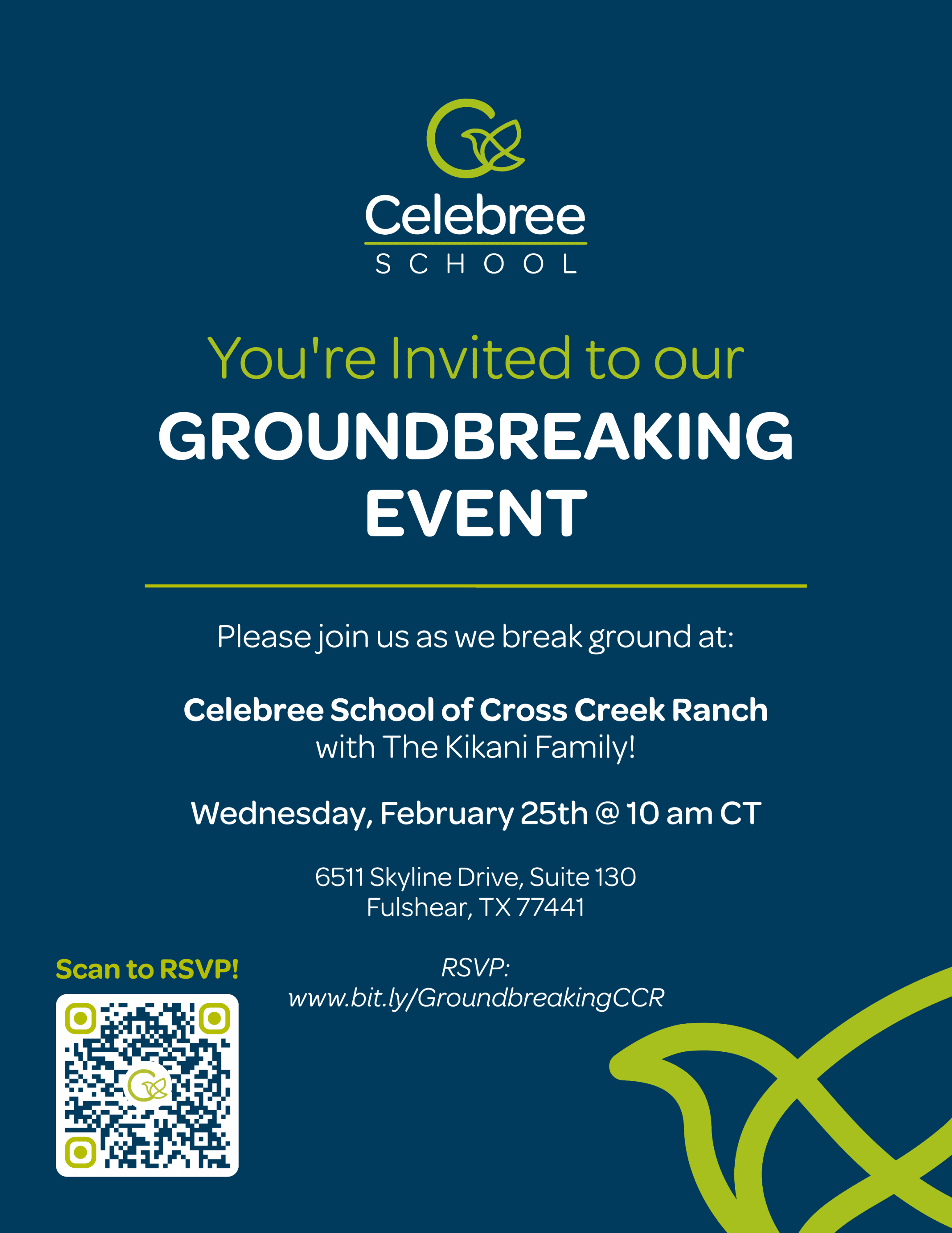 Groundbreaking Event for Celebree School