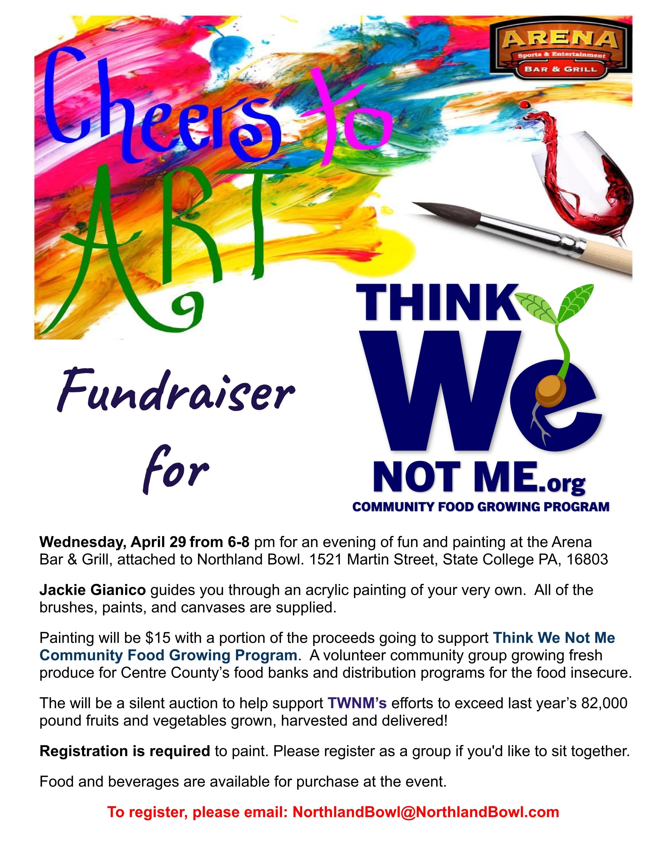 Cheers to Art Fundraiser