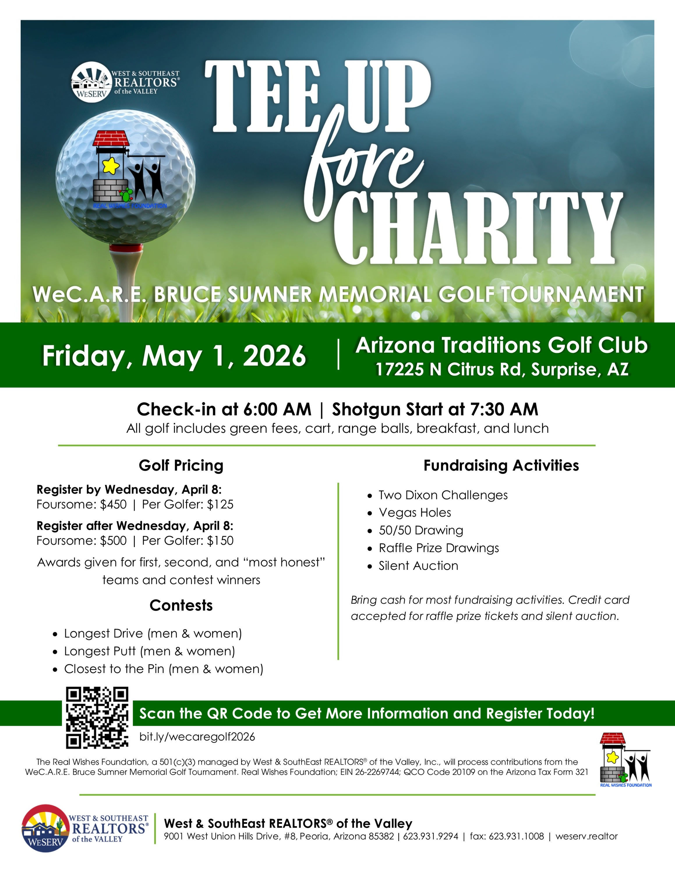 WeCARE Bruce Sumner Memorial Golf Tournament